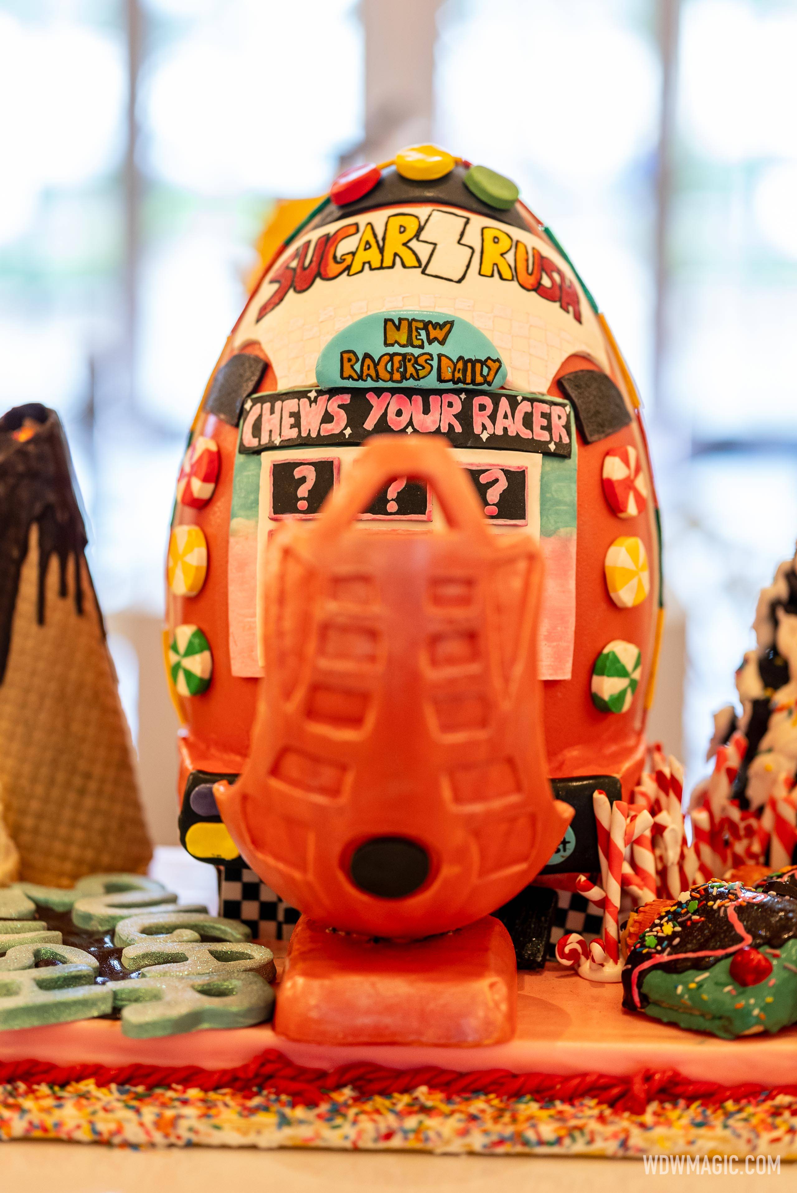 Disney's Beach Club Resort Easter Egg display 2025