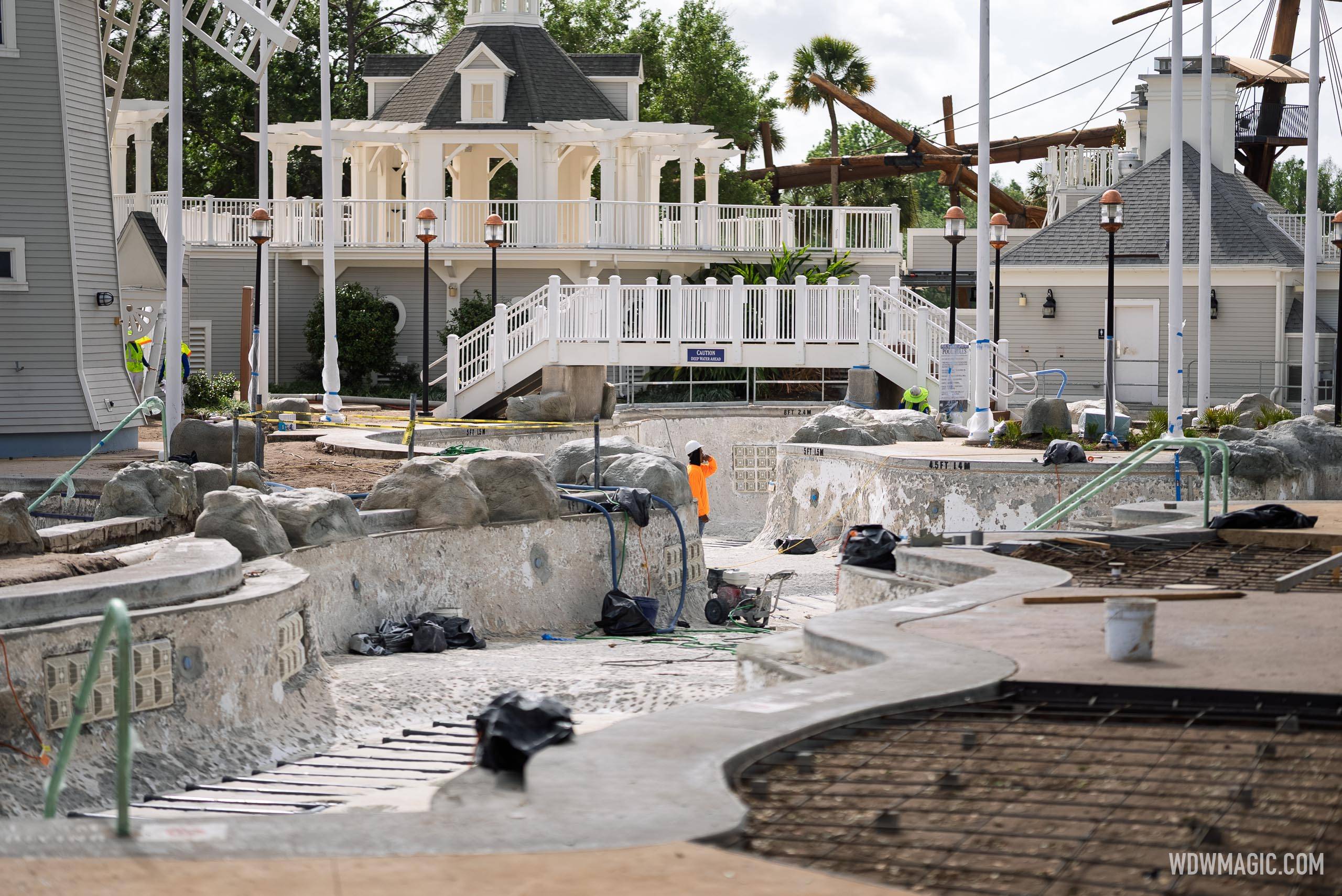 Stormalong Bay refurbishment - April 2025