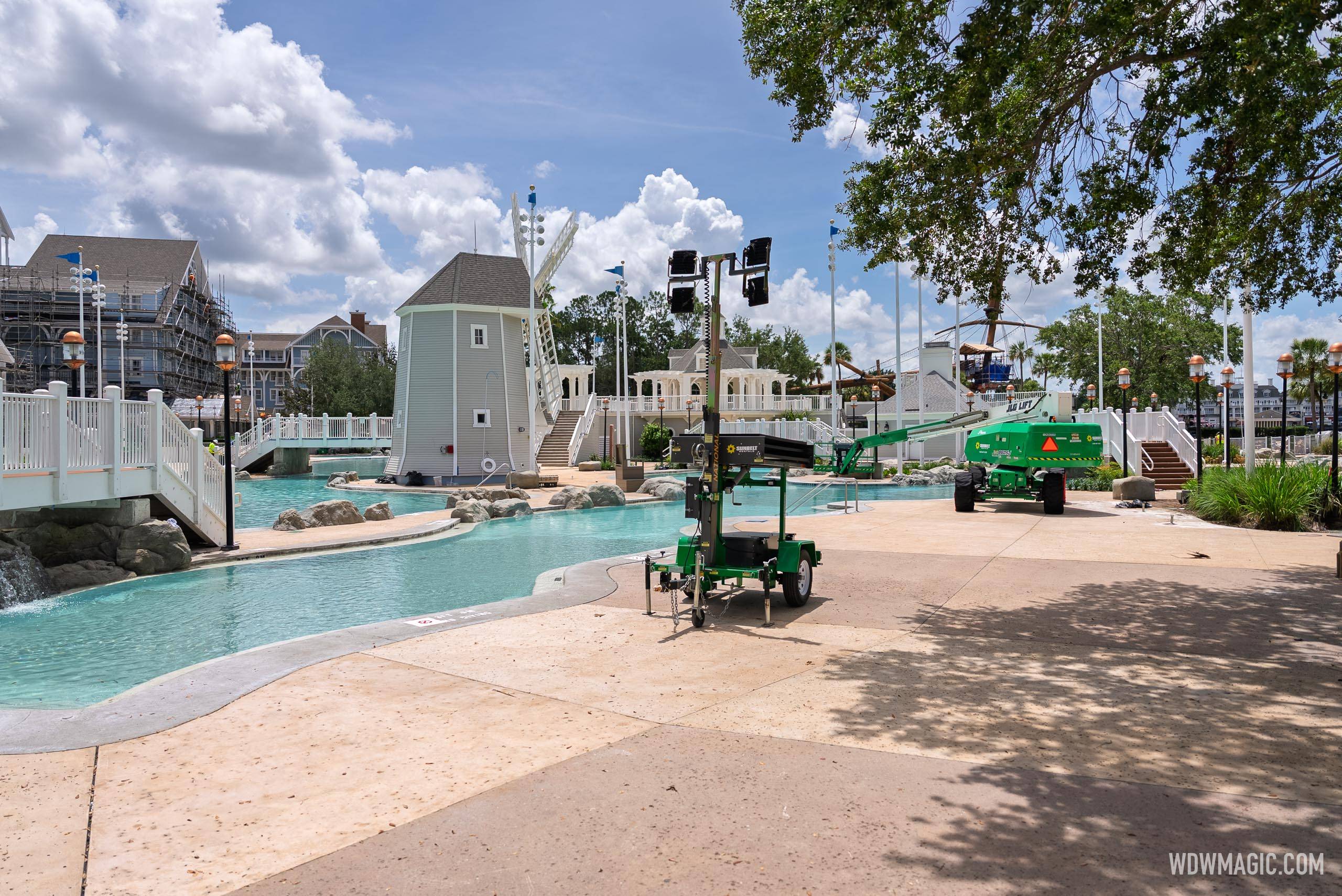 Stormalong Bay refurbishment - June 11, 2025