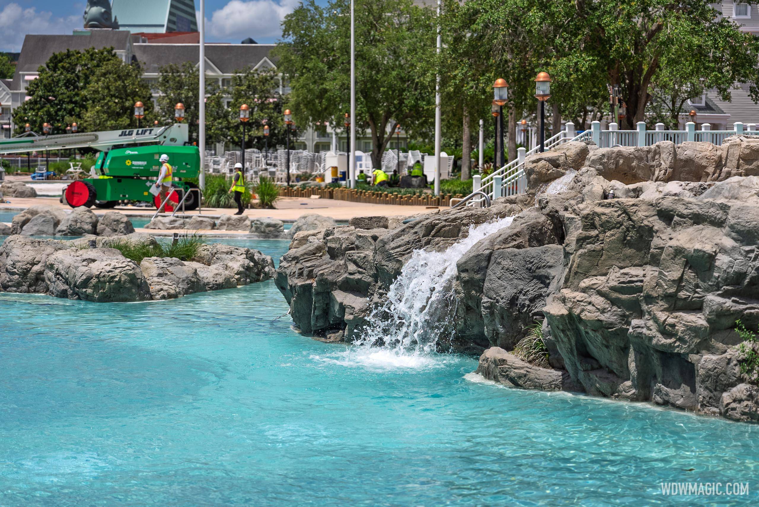 Stormalong Bay refurbishment - June 11, 2025