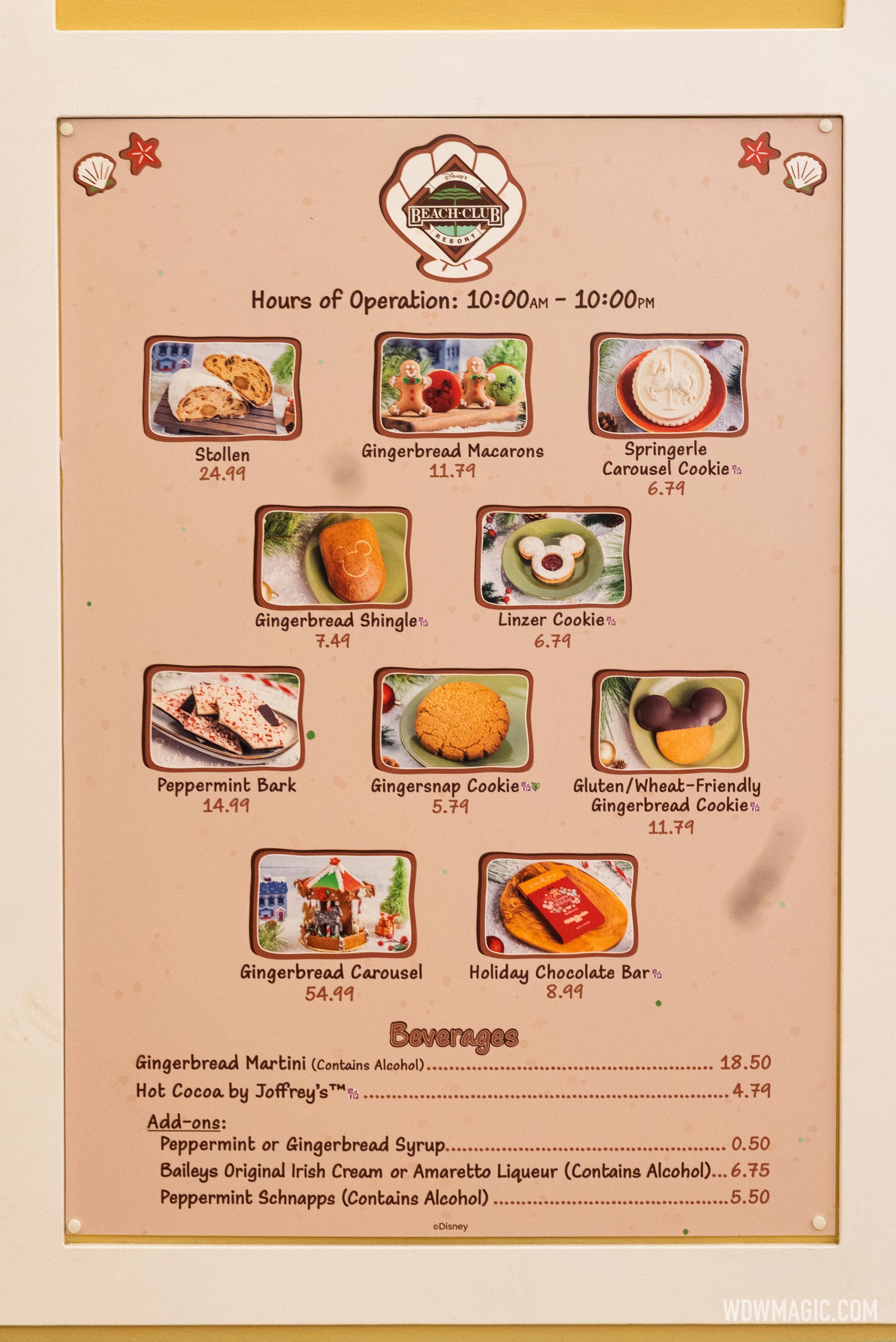 2025 Gingerbread Carousel at Disney's Beach Club Resort