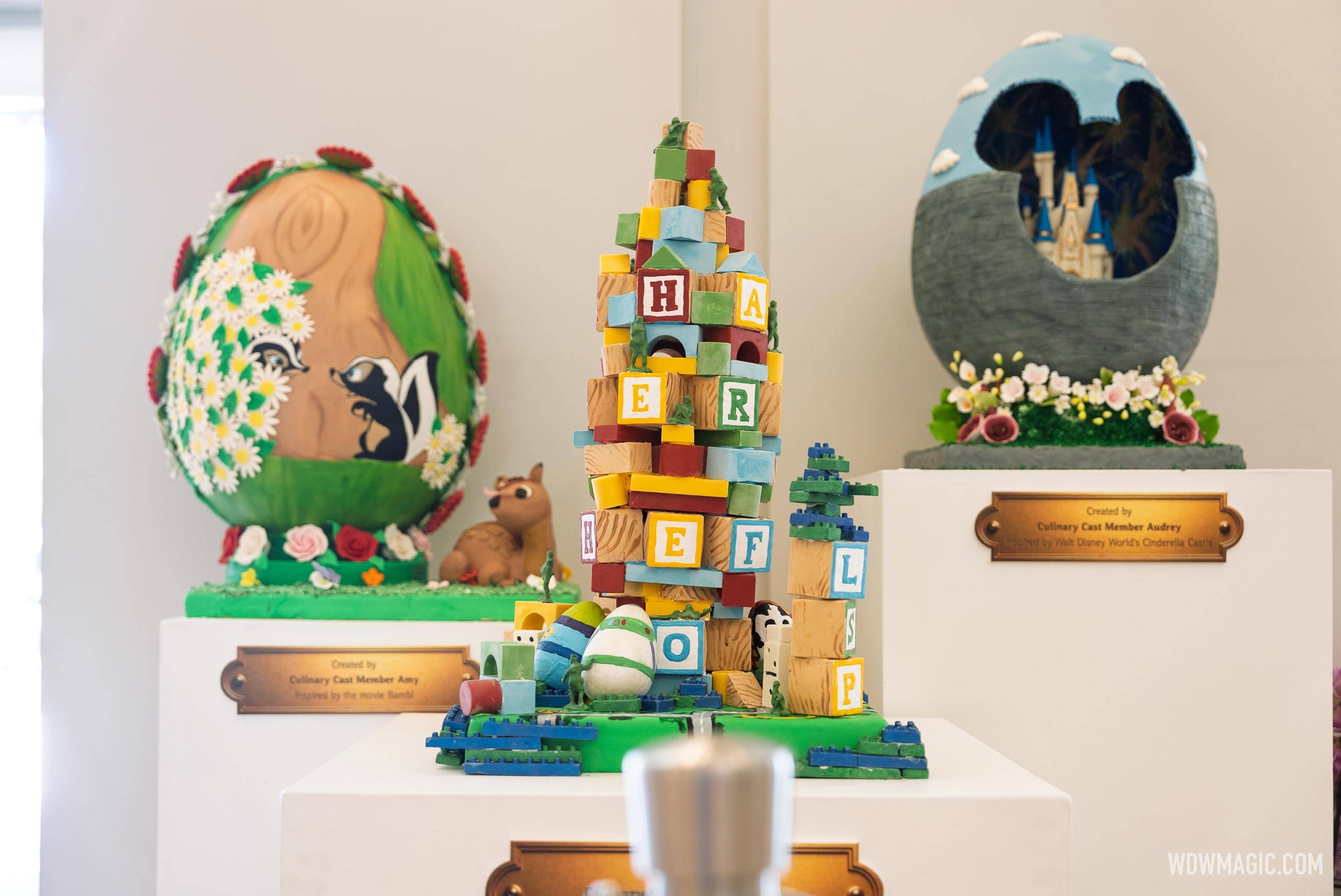 Disney's Beach Club Resort Easter Egg Display 2026