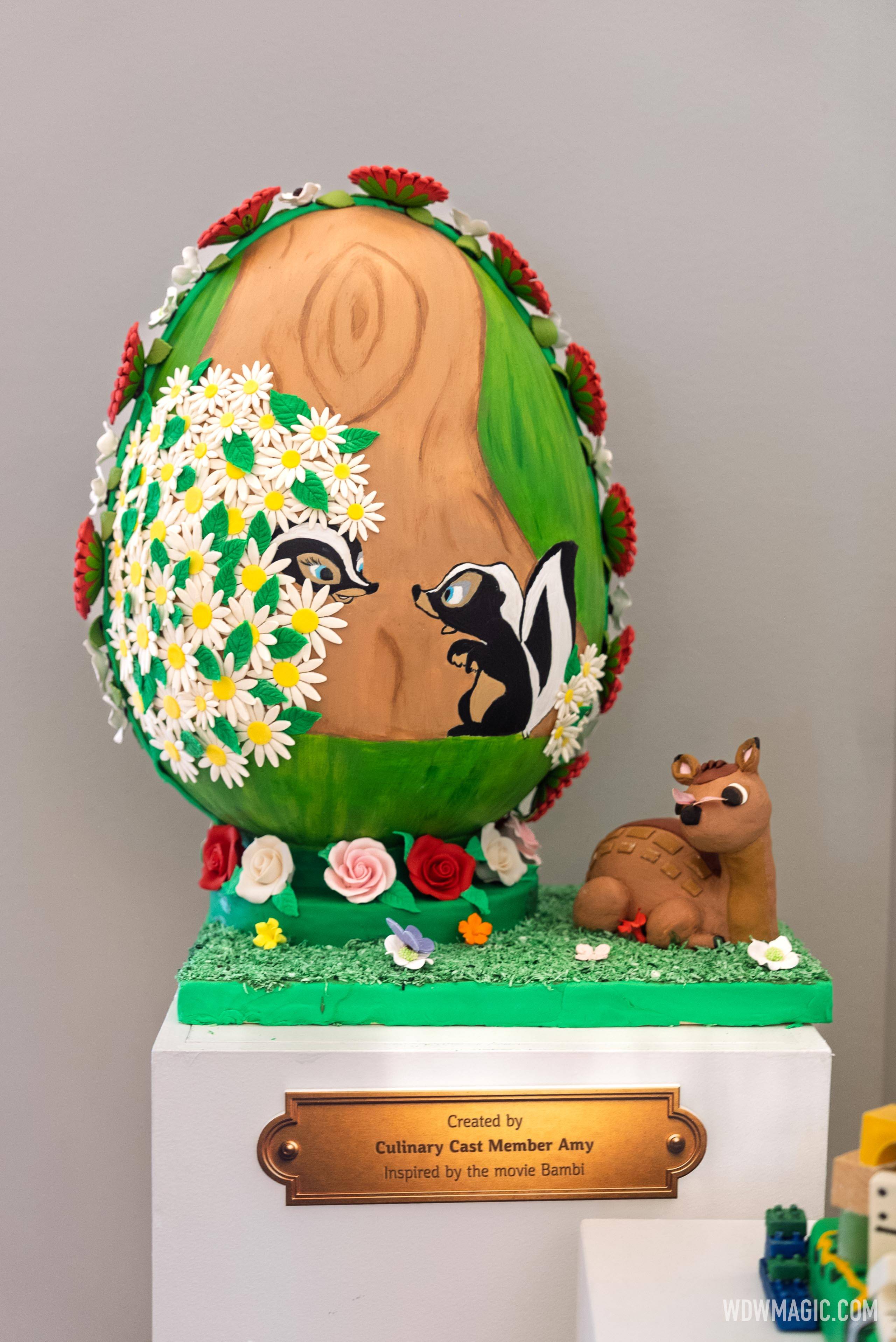 Disney's Beach Club Resort Easter Egg Display 2026