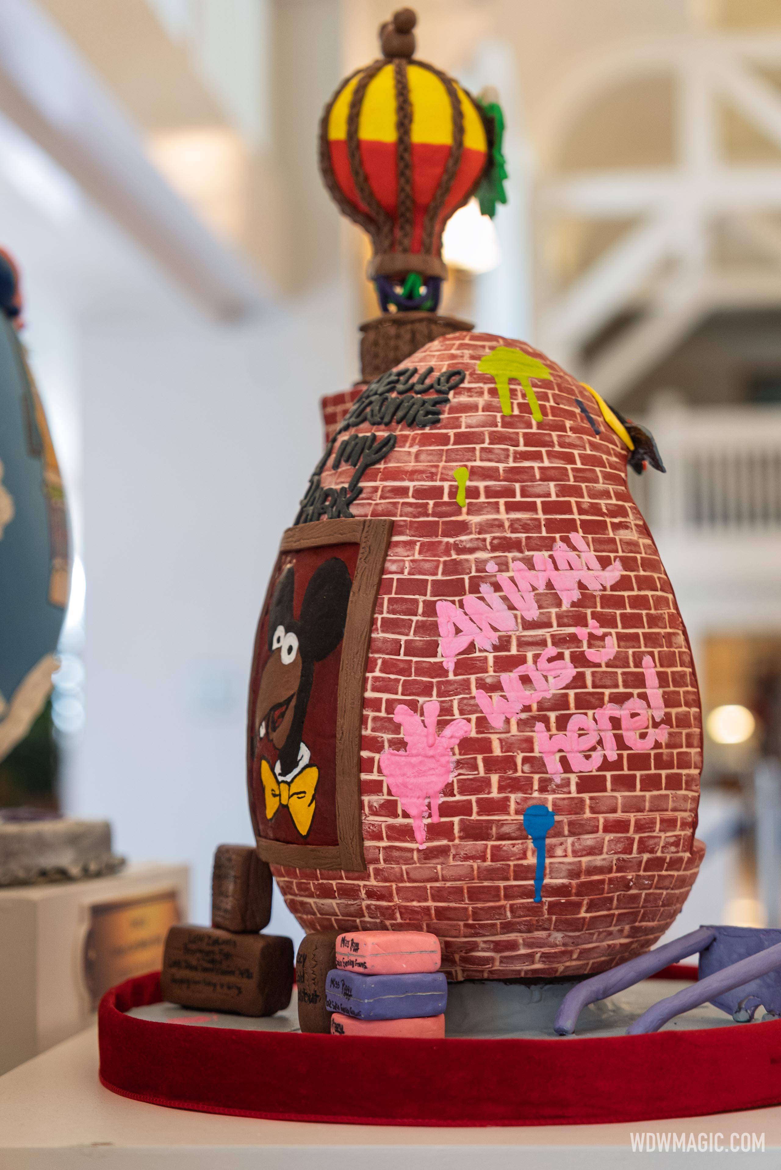 Disney's Beach Club Resort Easter Egg Display 2026