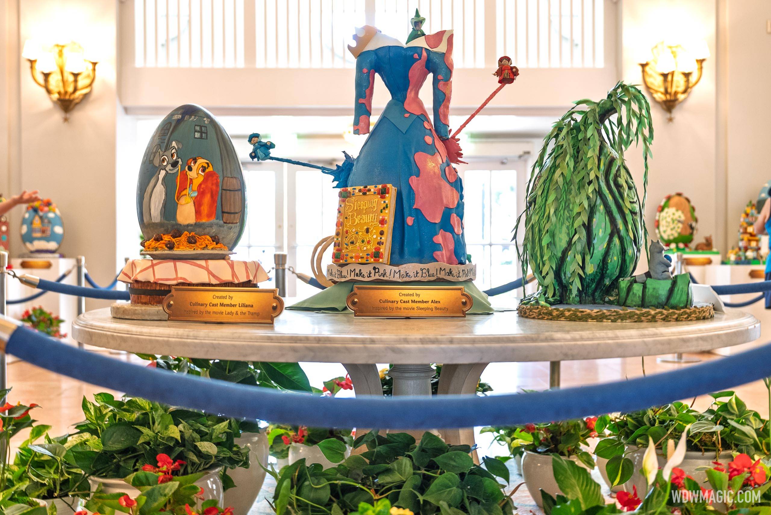 Disney's Beach Club Resort Easter Egg Display 2026