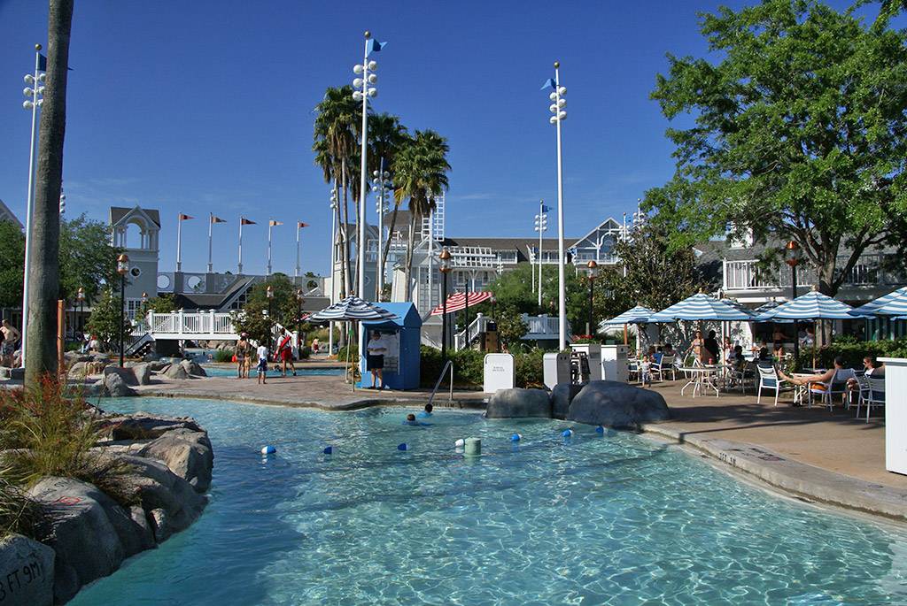 The main feature pool at Disney's Yacht and Beach Club will be closed for six months in 2025
