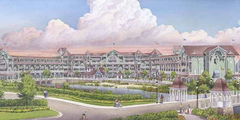 Disney announce the Beach Club Villas