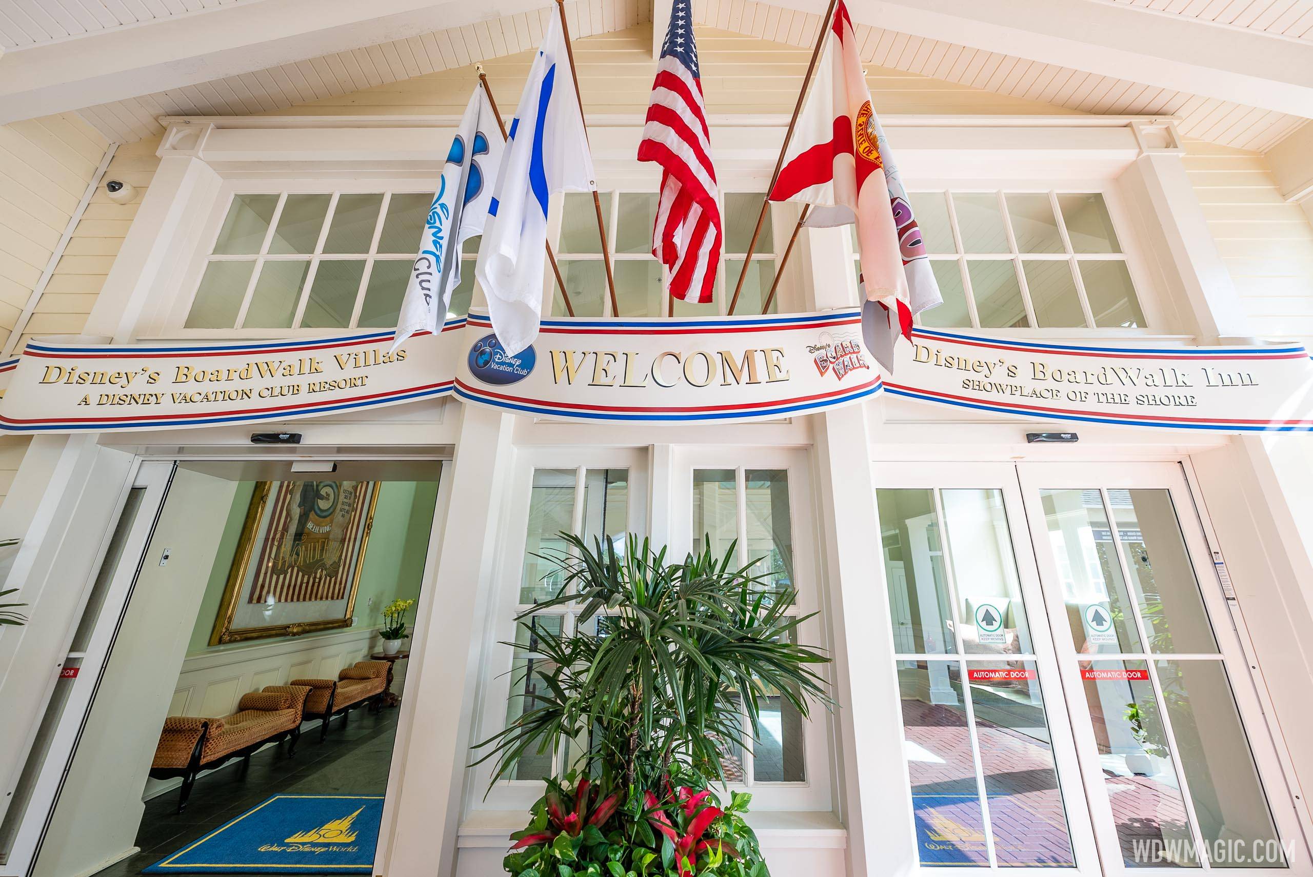 Disney's BoardWalk Inn lobby - June 2022
