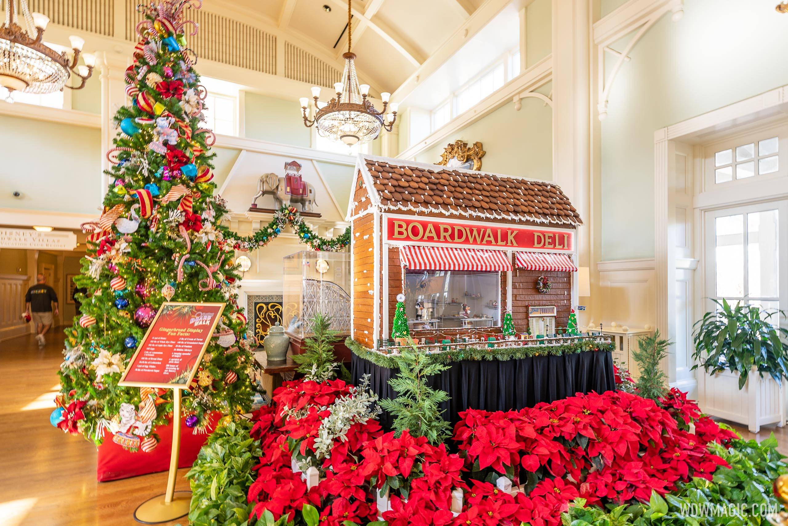 Disney's BoardWalk Inn 2022 Gingerbread House