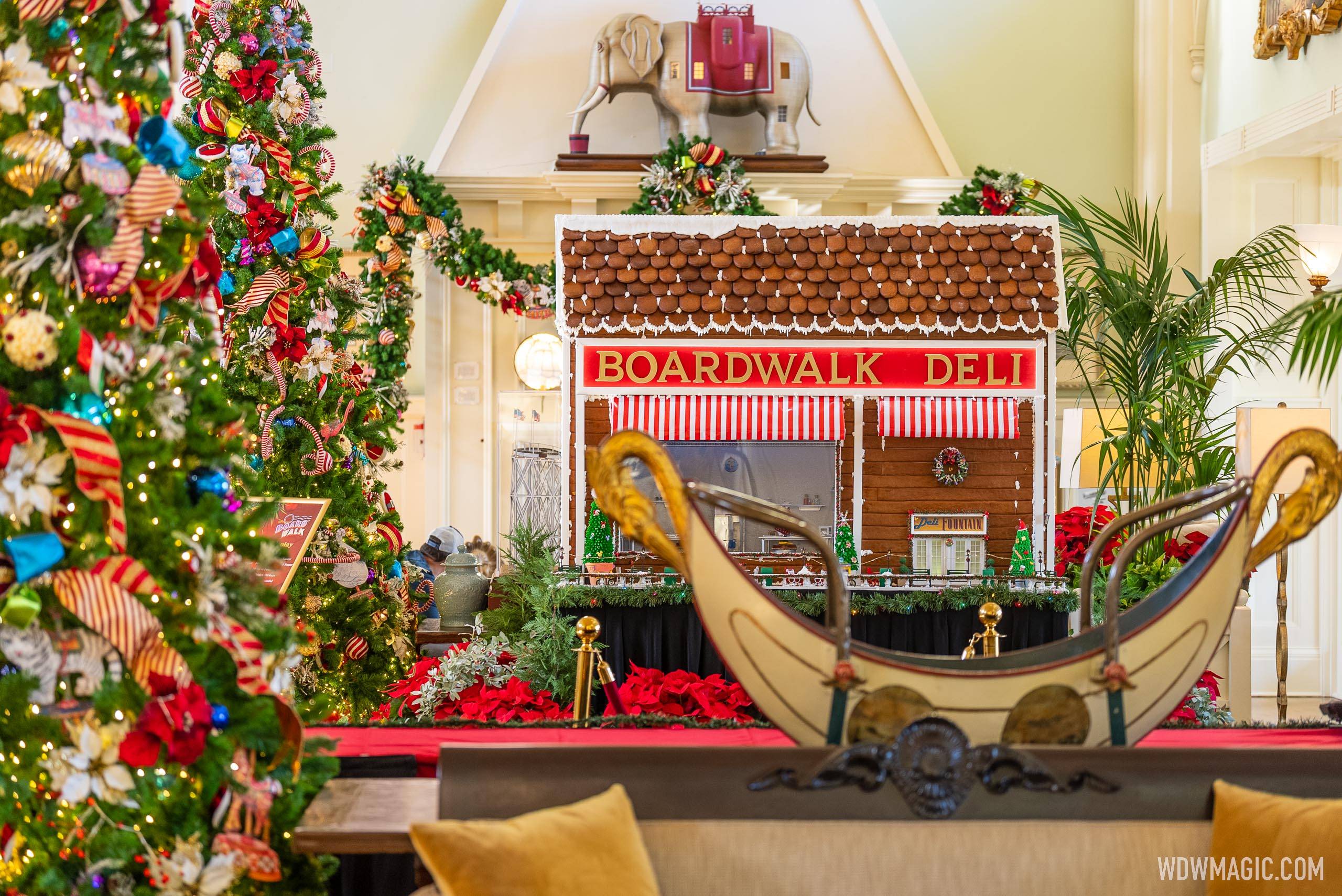 Disney's BoardWalk Inn 2022 Gingerbread House
