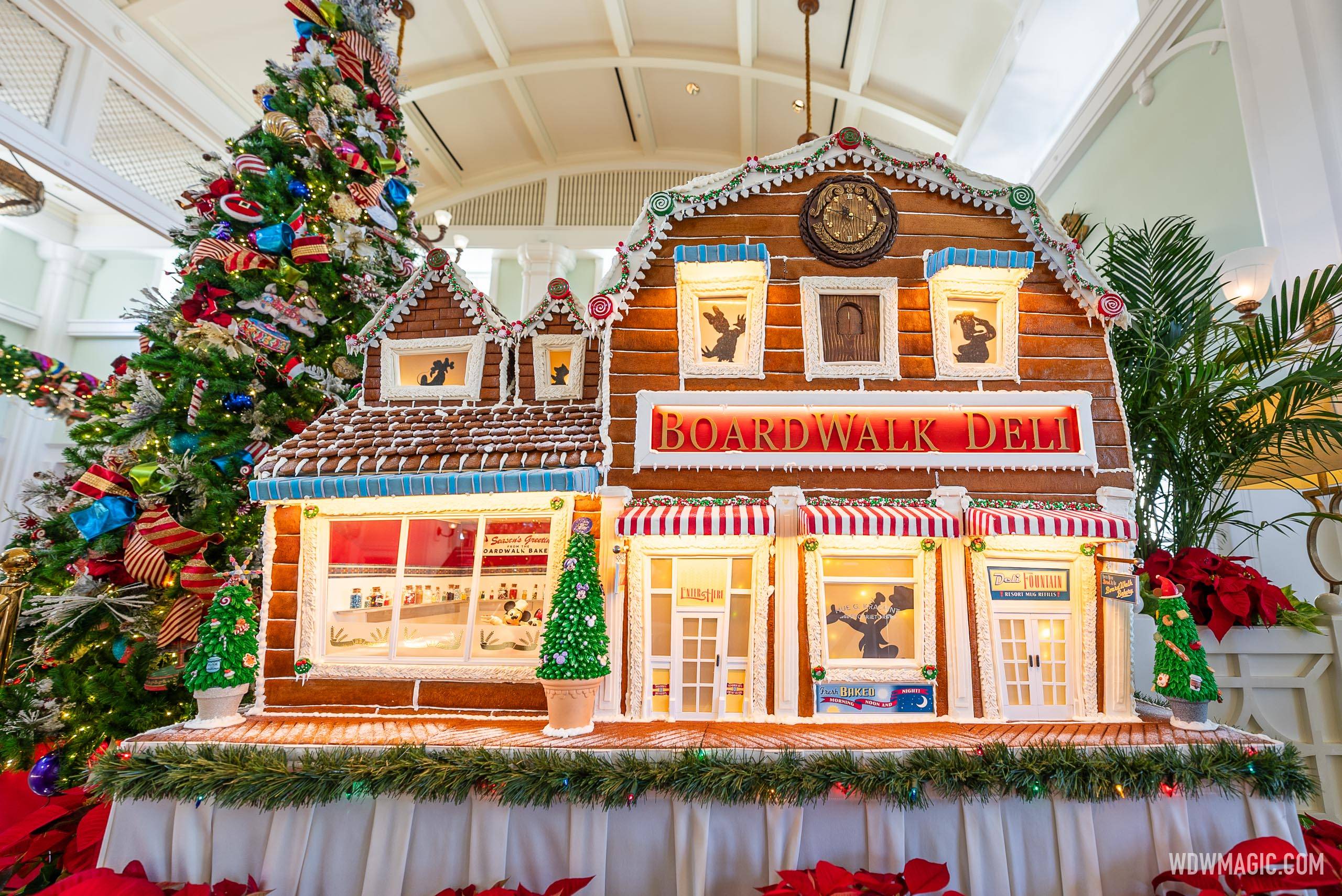 Disney's BoardWalk Gingerbread House features a surprise appearance by Orange Bird