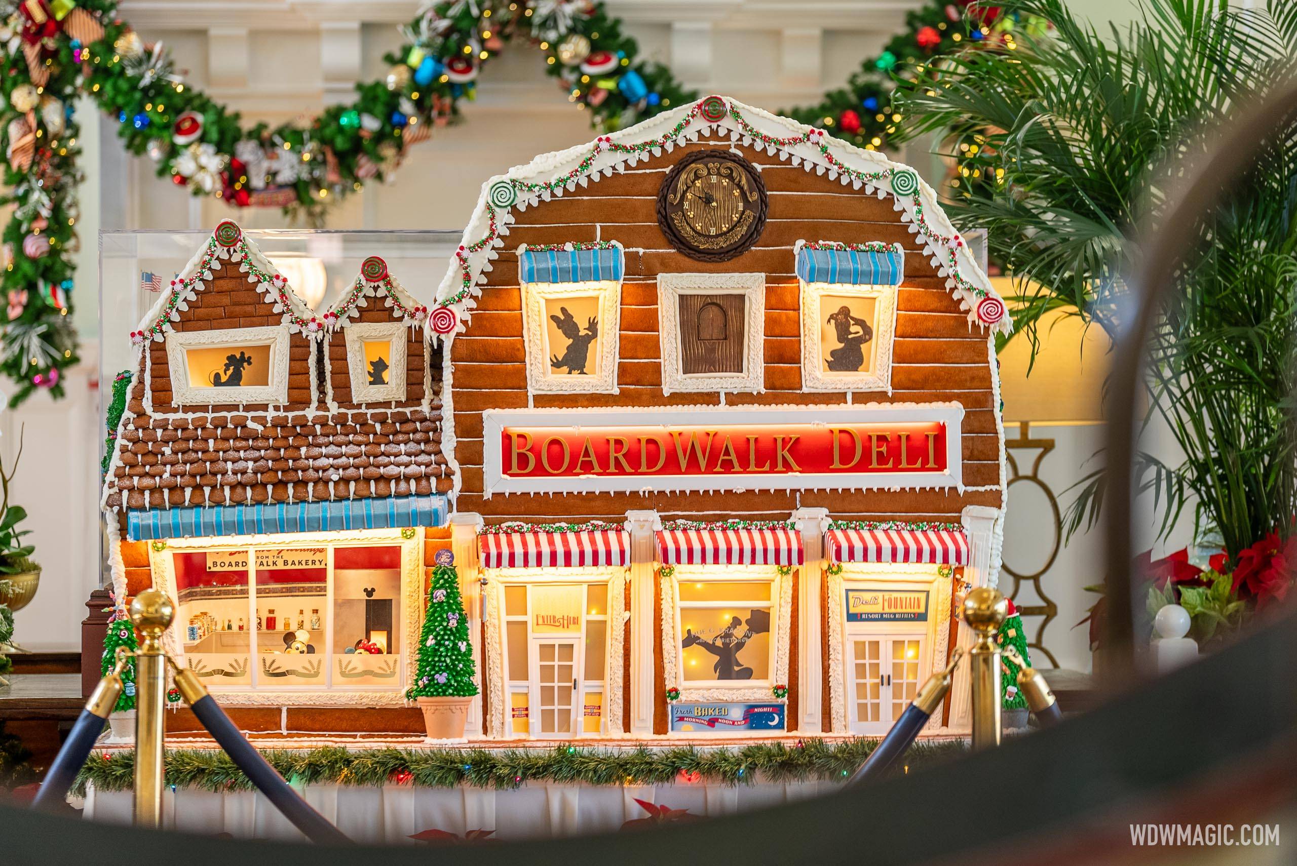 Disney's BoardWalk 2023 Gingerbread House