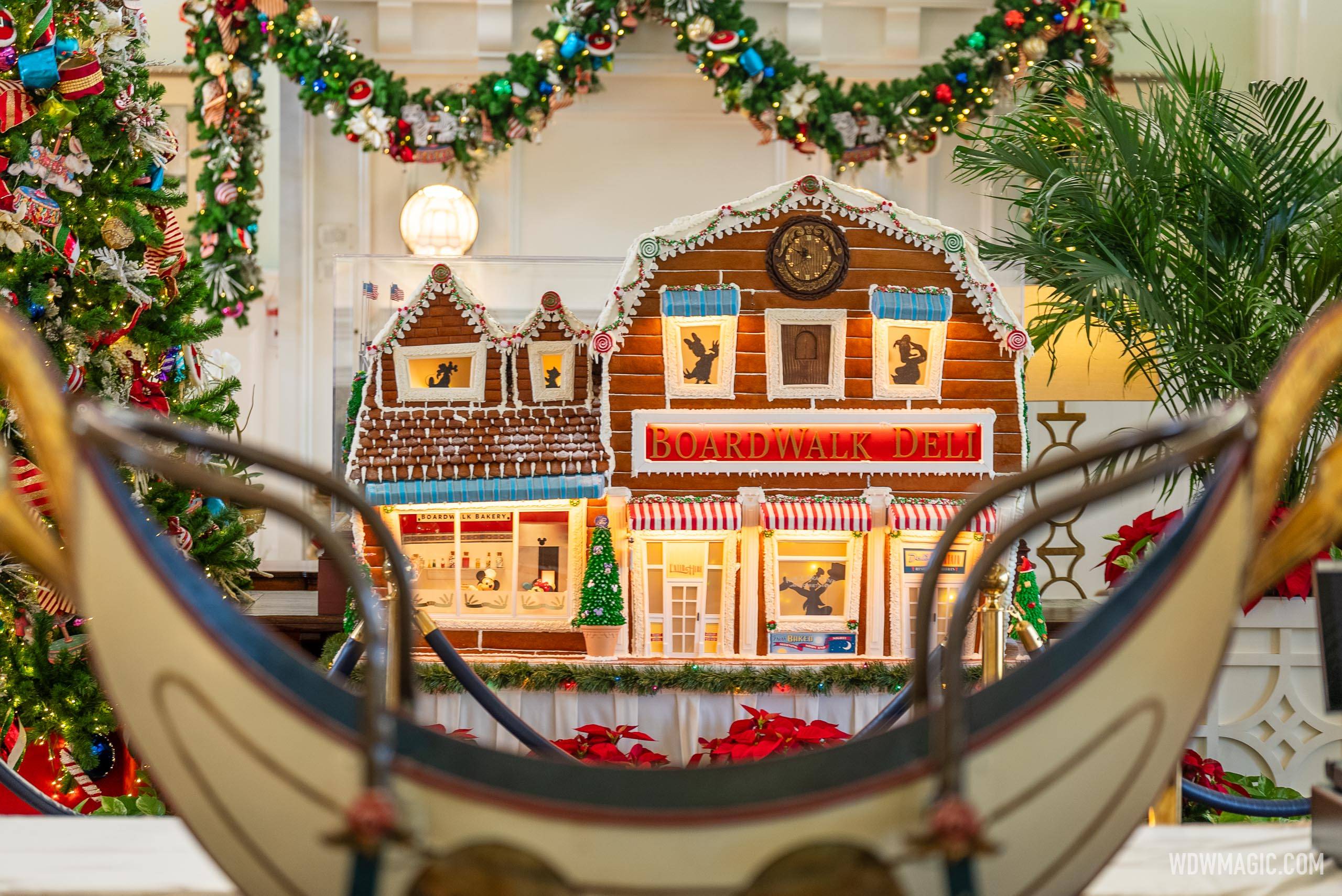 Disney's BoardWalk 2023 Gingerbread House
