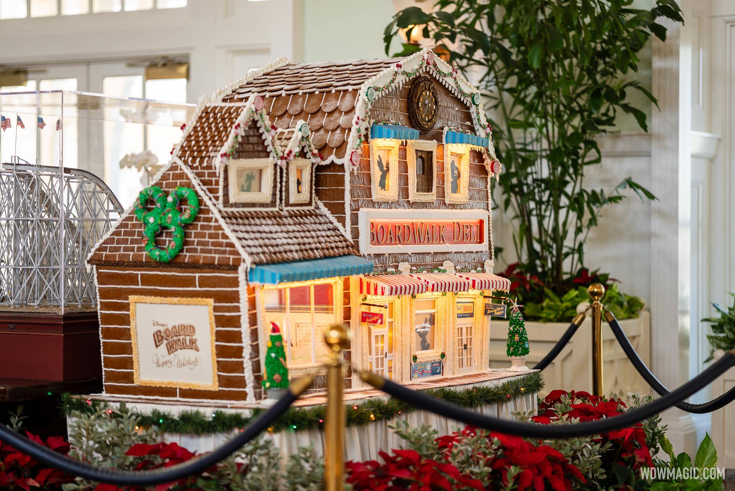 Disney's BoardWalk 2024 Gingerbread House