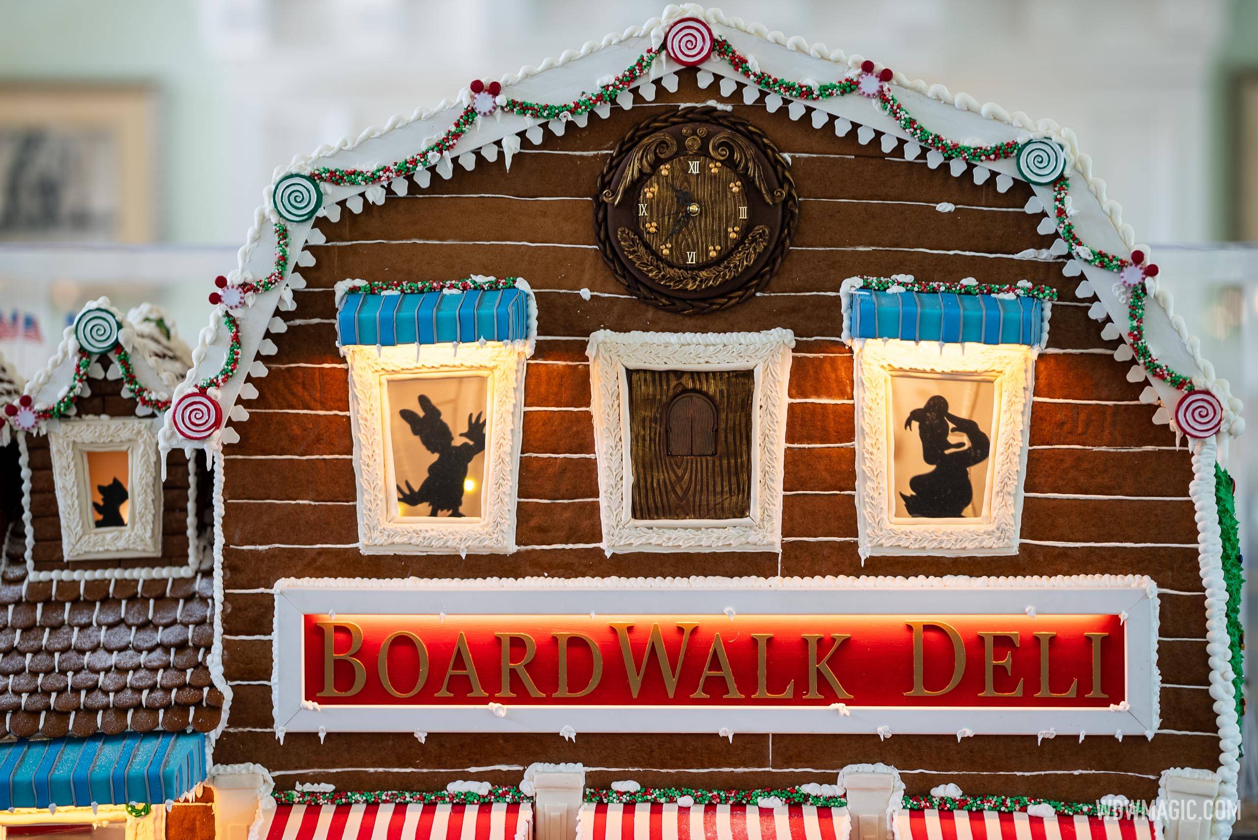 Disney's BoardWalk 2024 Gingerbread House