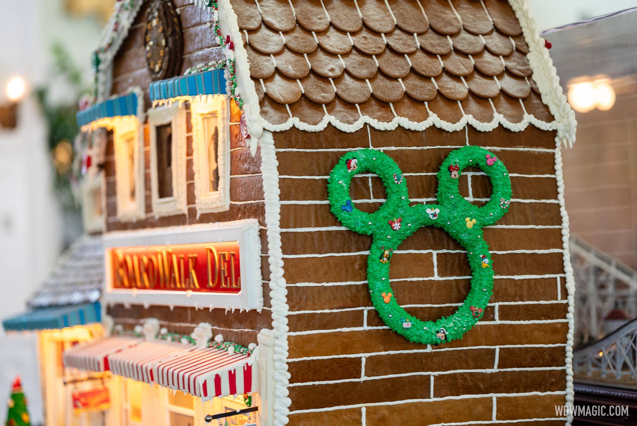 Disney's BoardWalk 2024 Gingerbread House