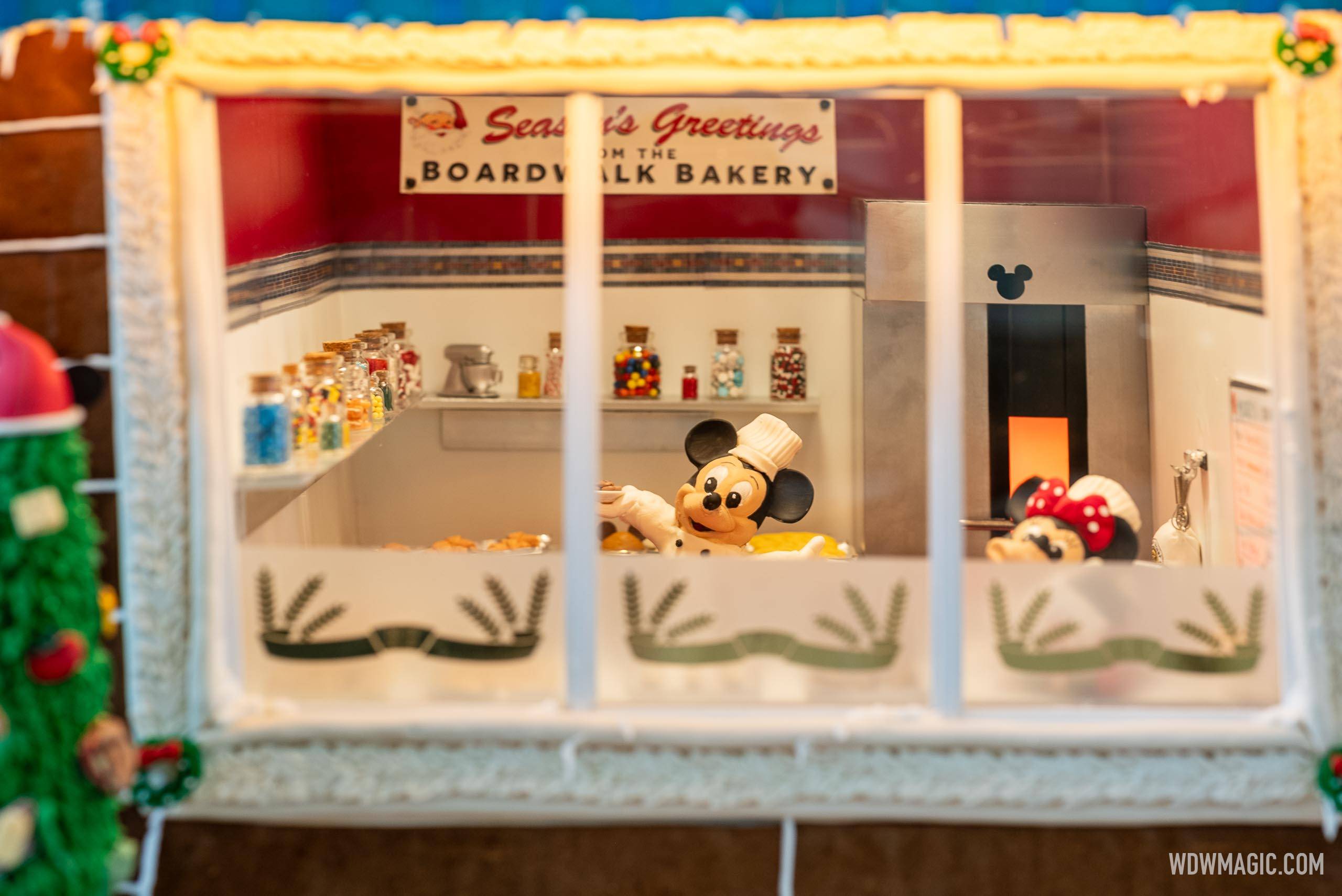Disney's BoardWalk 2024 Gingerbread House
