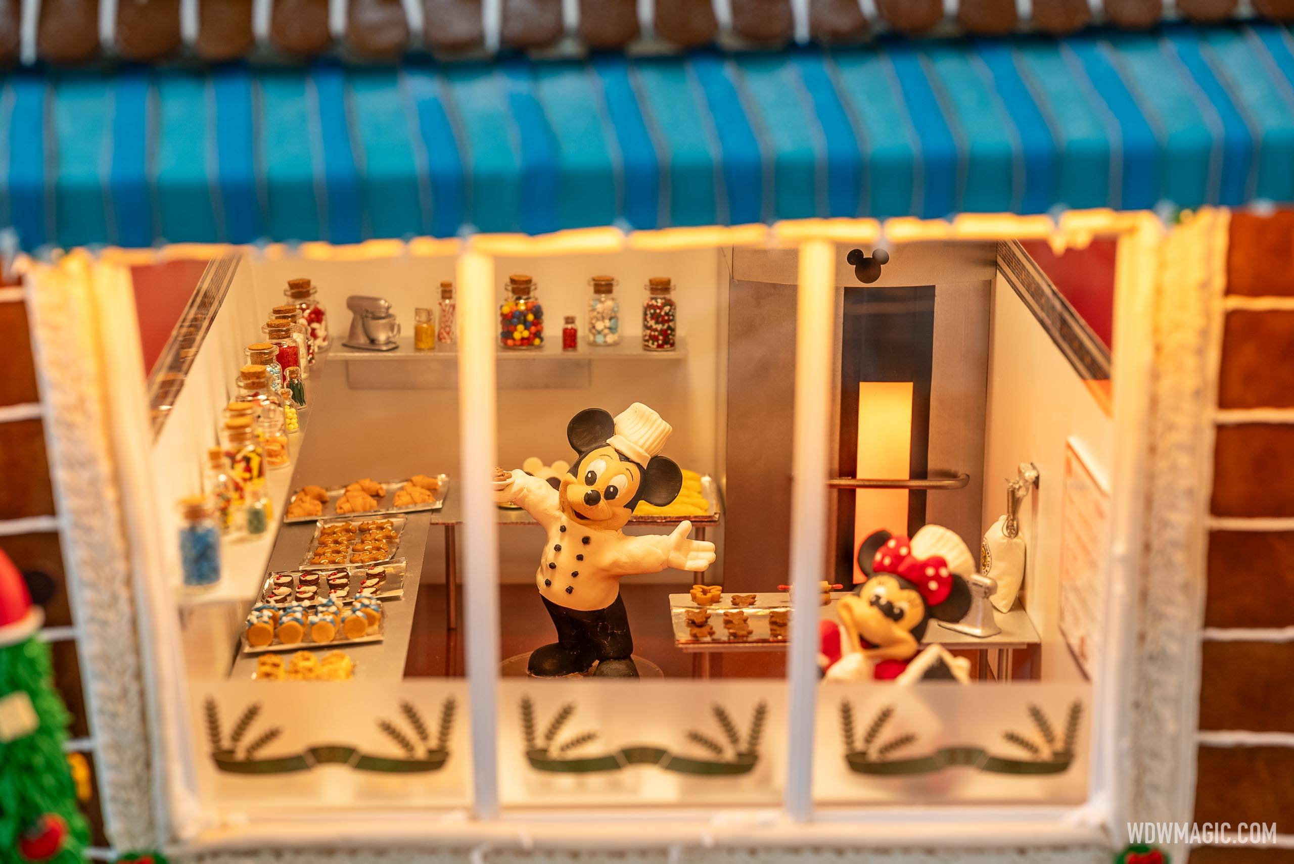 Disney's BoardWalk 2024 Gingerbread House
