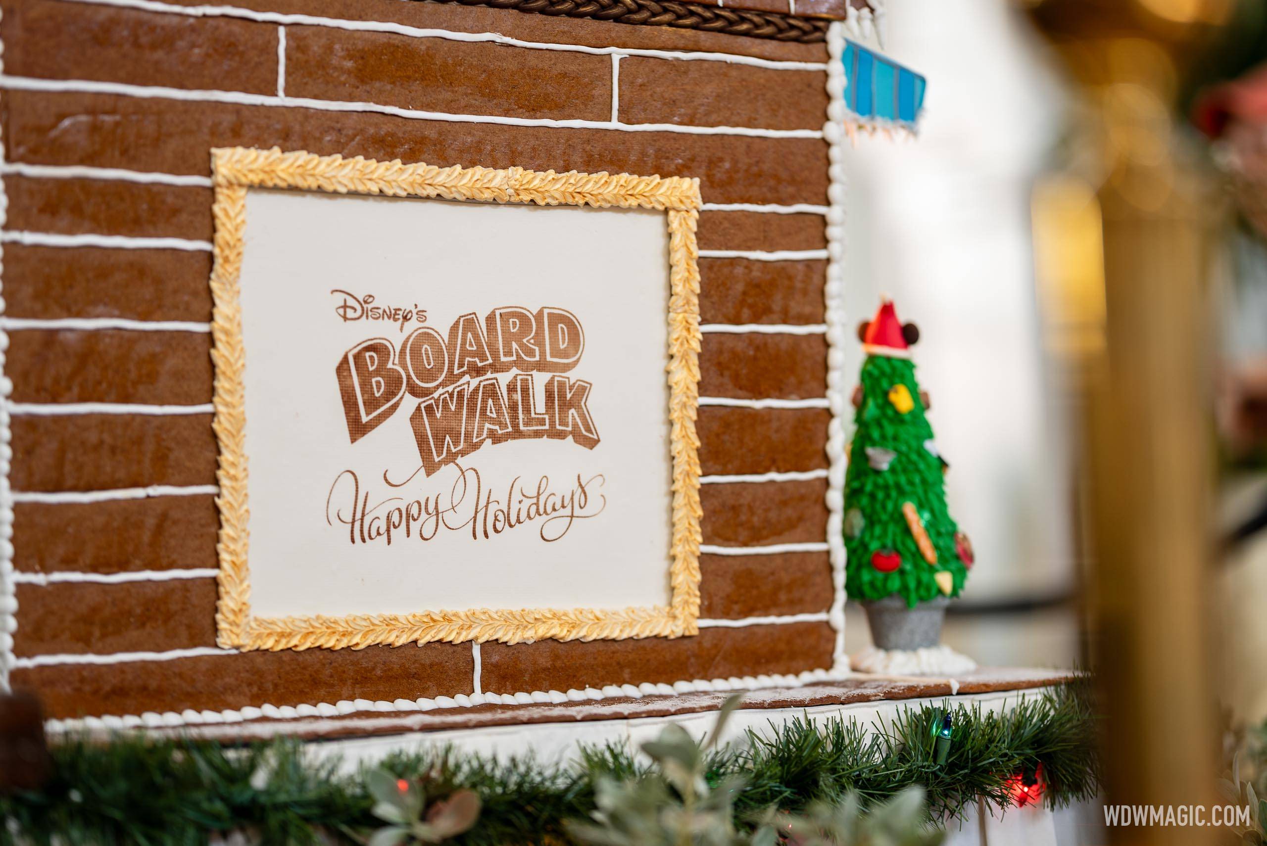 Disney's BoardWalk 2024 Gingerbread House