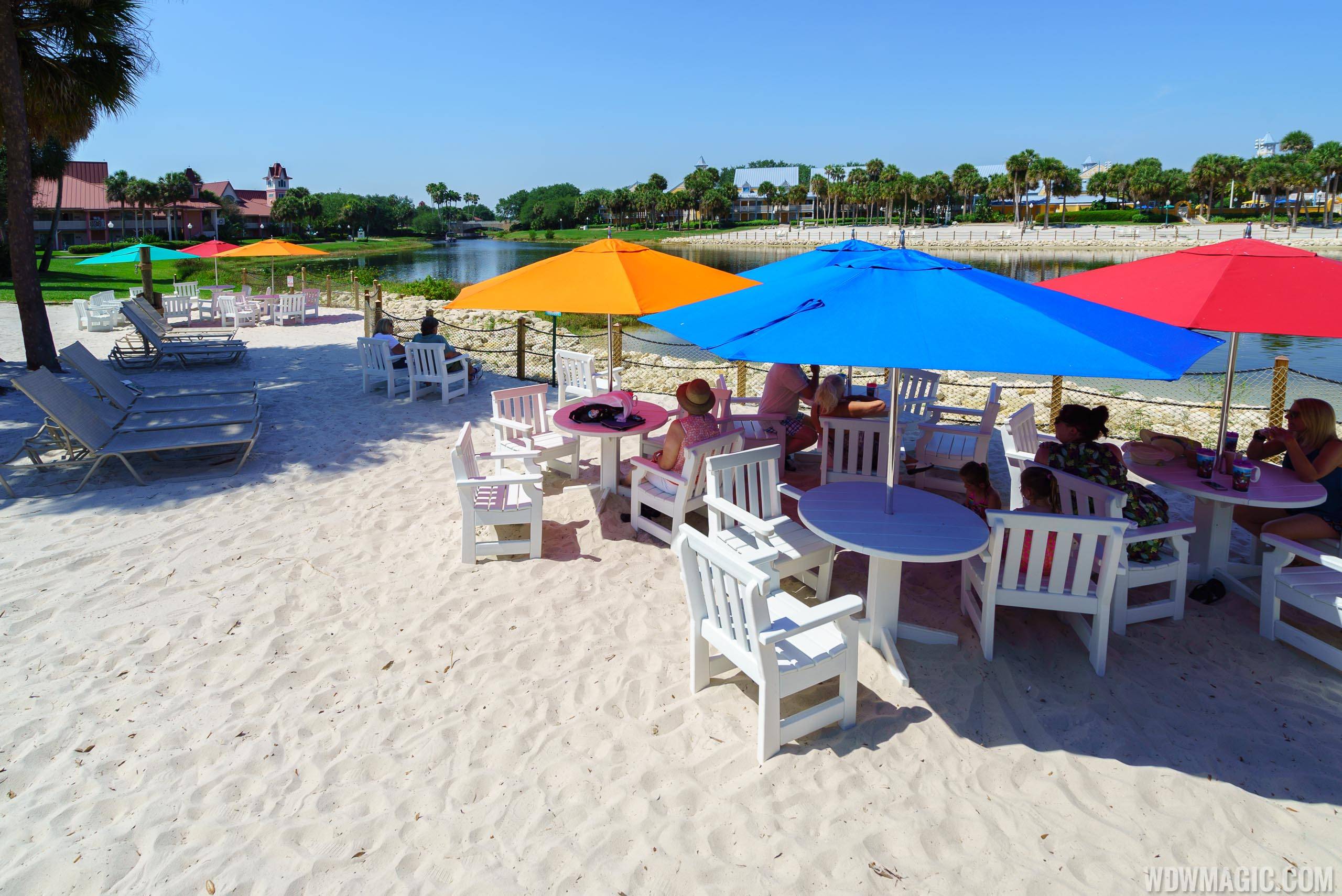Beach seating