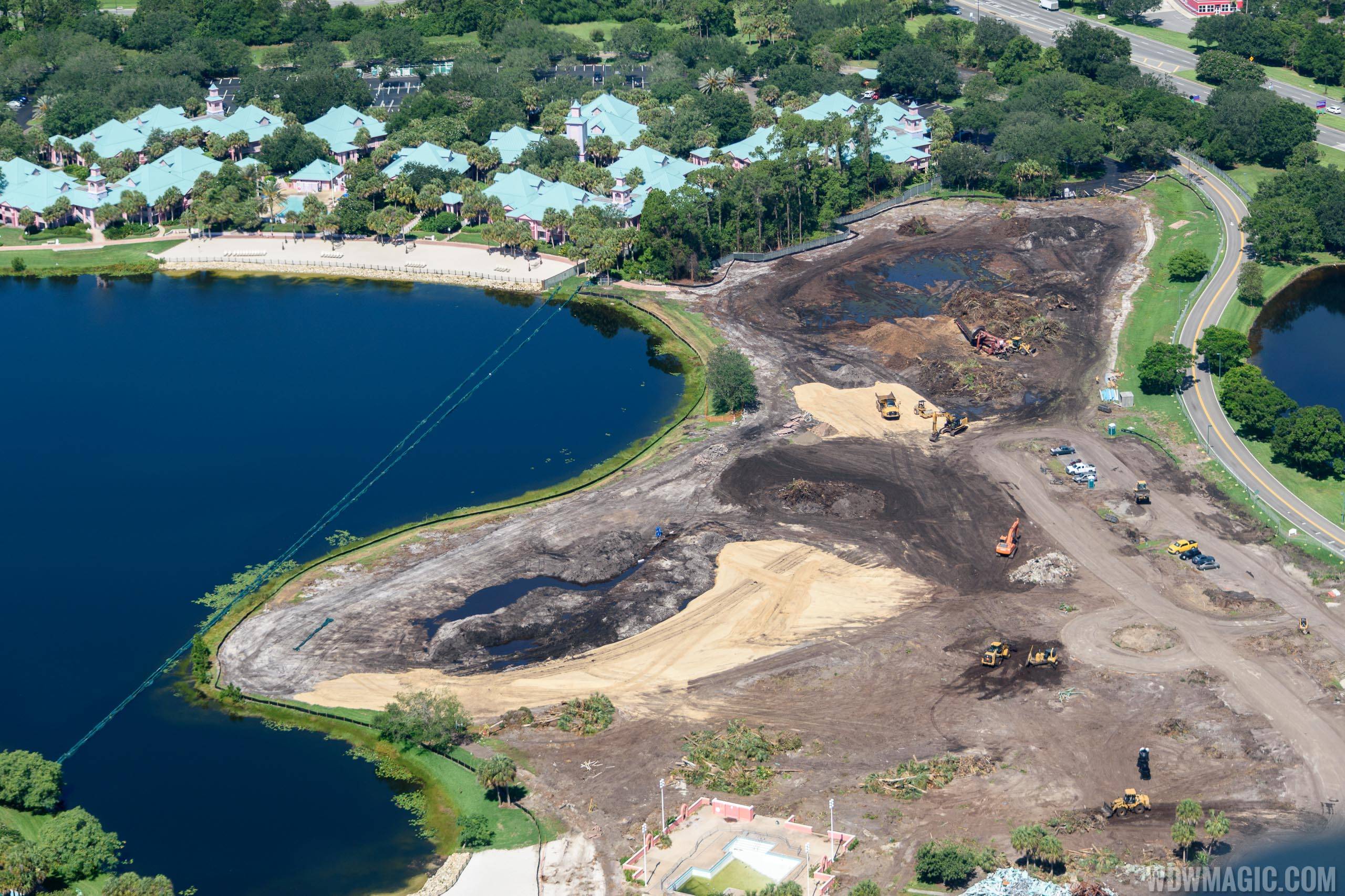 PHOTOS - Barbados and Martinique demolition underway at Disney's Caribbean Beach Resort