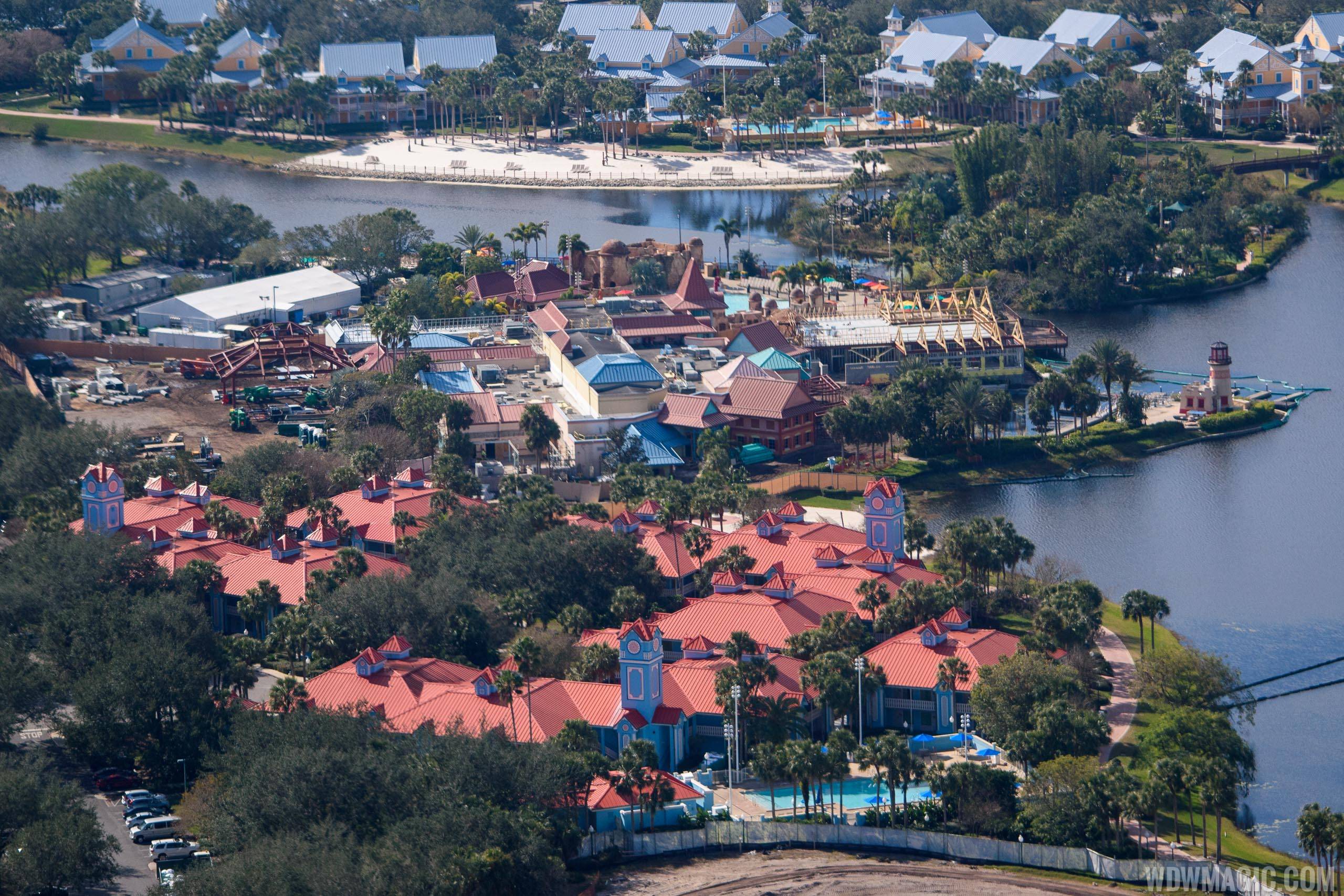 PHOTOS - Latest aerial views of the Caribbean Beach Resort Old Port Royale expansion