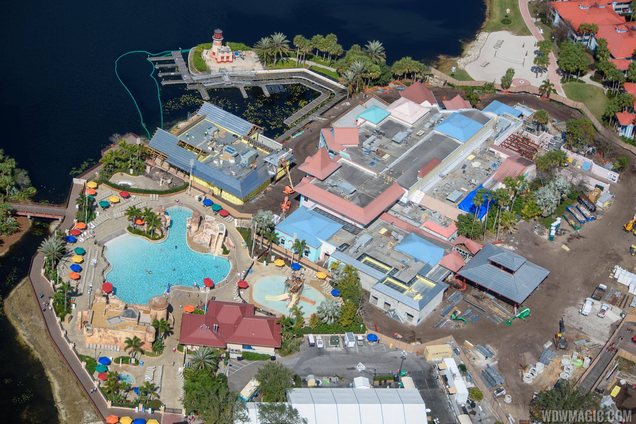 PHOTOS - Latest look at the changes coming to Disney's Caribbean Beach Resort
