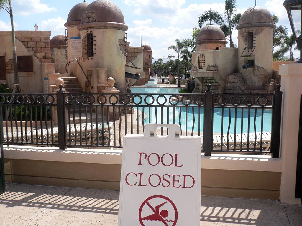 Caribbean Beach Resort pool to open very soon