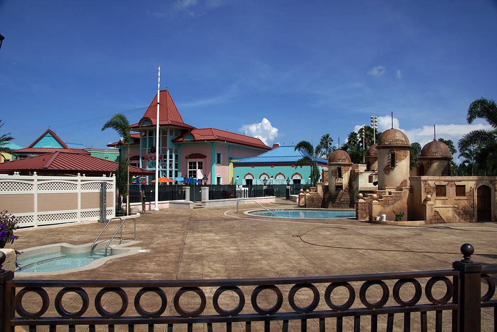 Latest Caribbean Beach Resort pool refurbishment photos