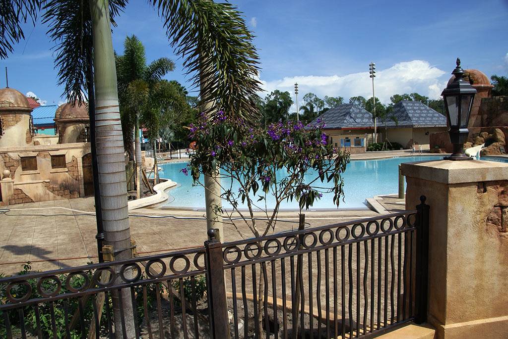 Latest Caribbean Beach Resort pool refurbishment photos