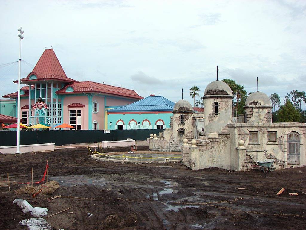 Latest Caribbean Beach main pool refurbishment progress photos