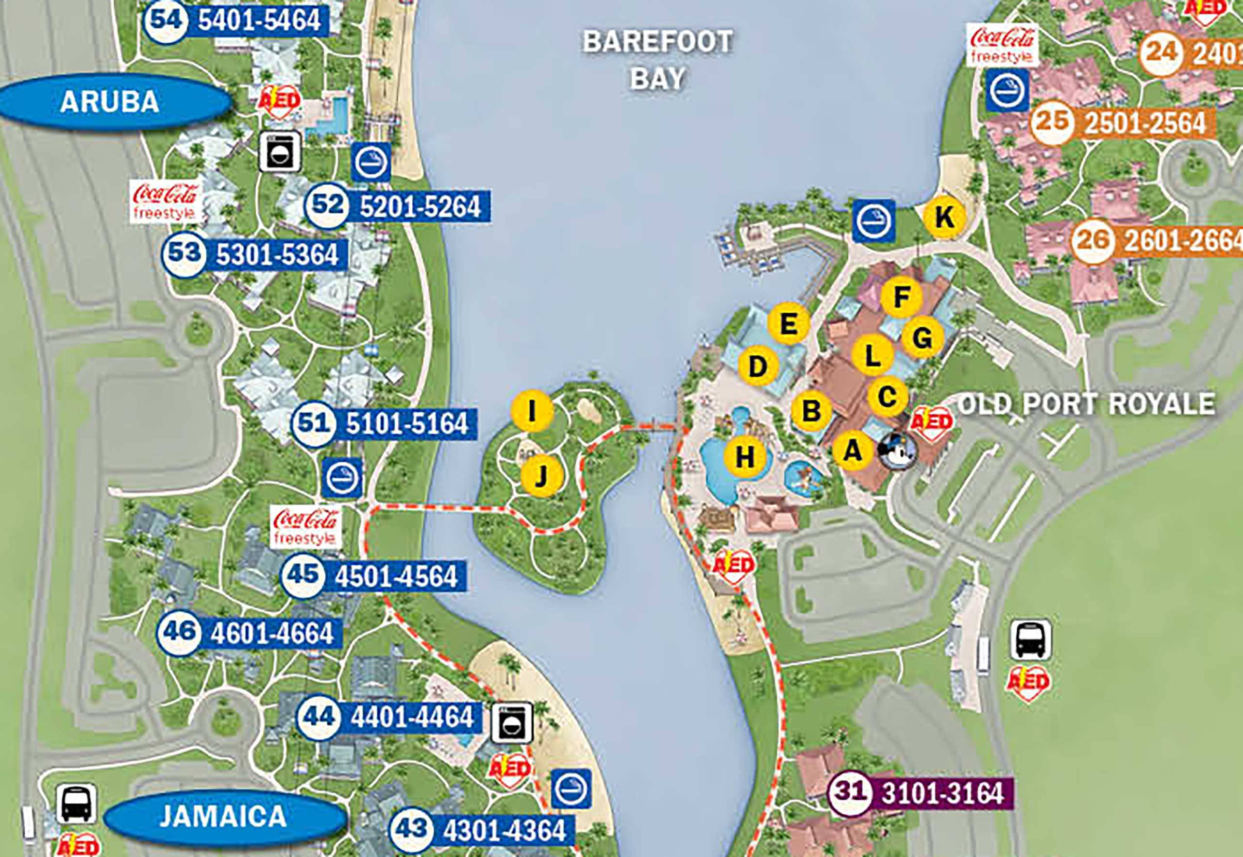 Exploring the Map of Disney's Caribbean Beach Resort: Your Ultimate Guide