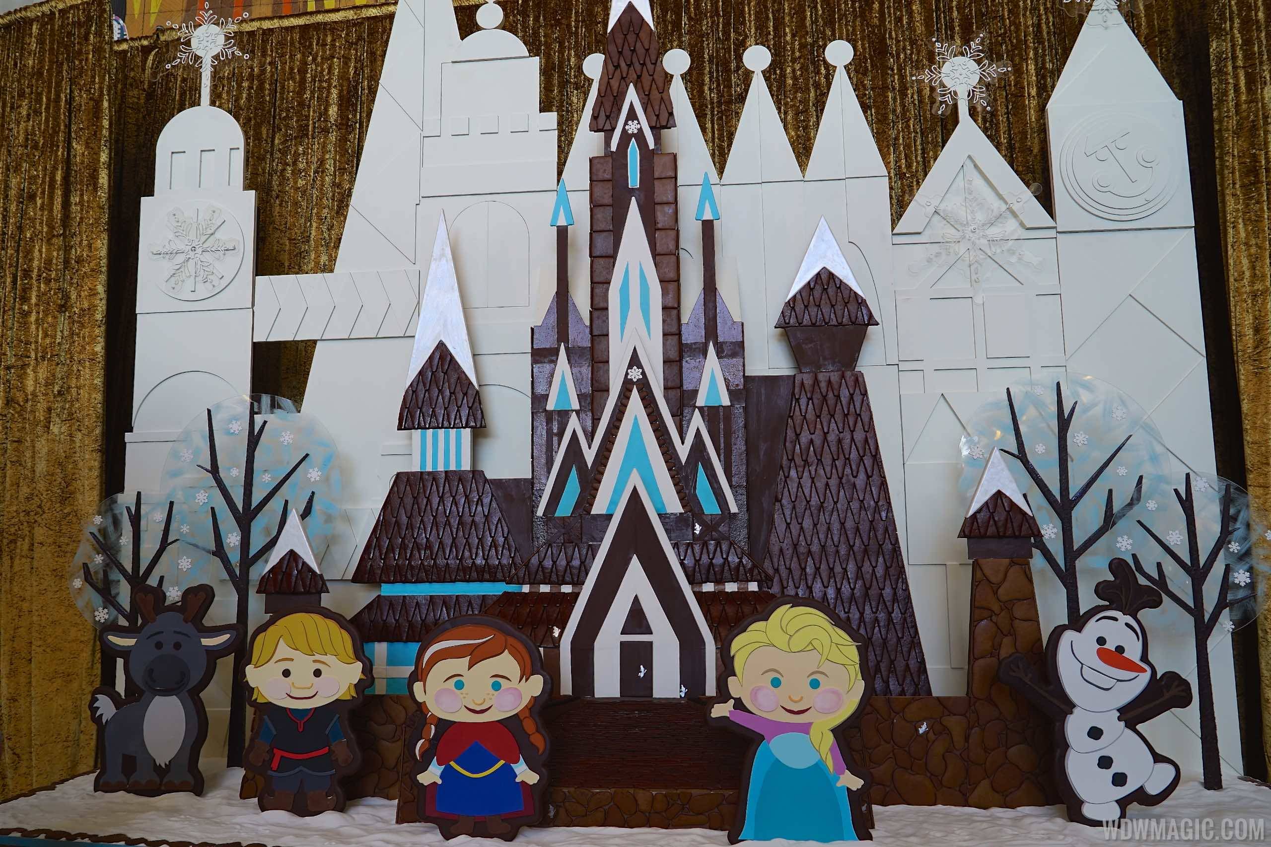 PHOTOS - 'Frozen' inspired Gingerbread display opens at Disney's Contemporary Resort
