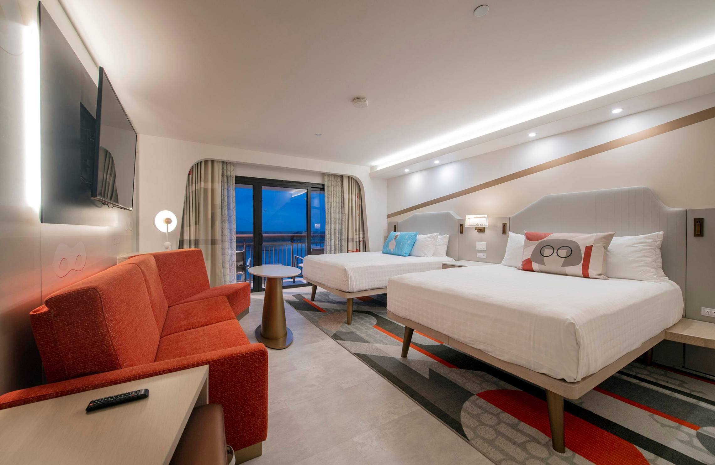 Inside the new-look 2021 Contemporary Resort rooms designs