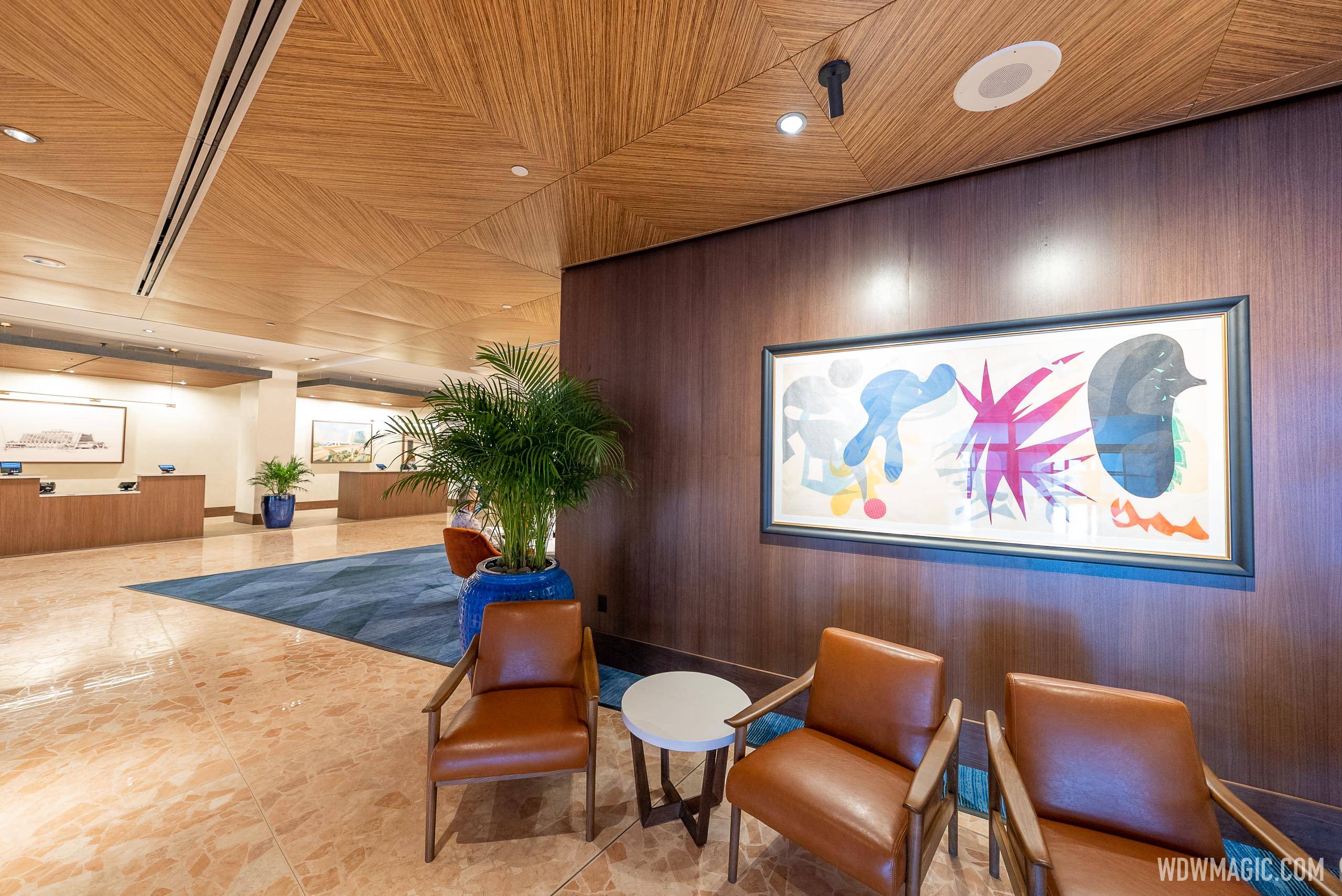 Contemporary Resort new lobby - September 2021