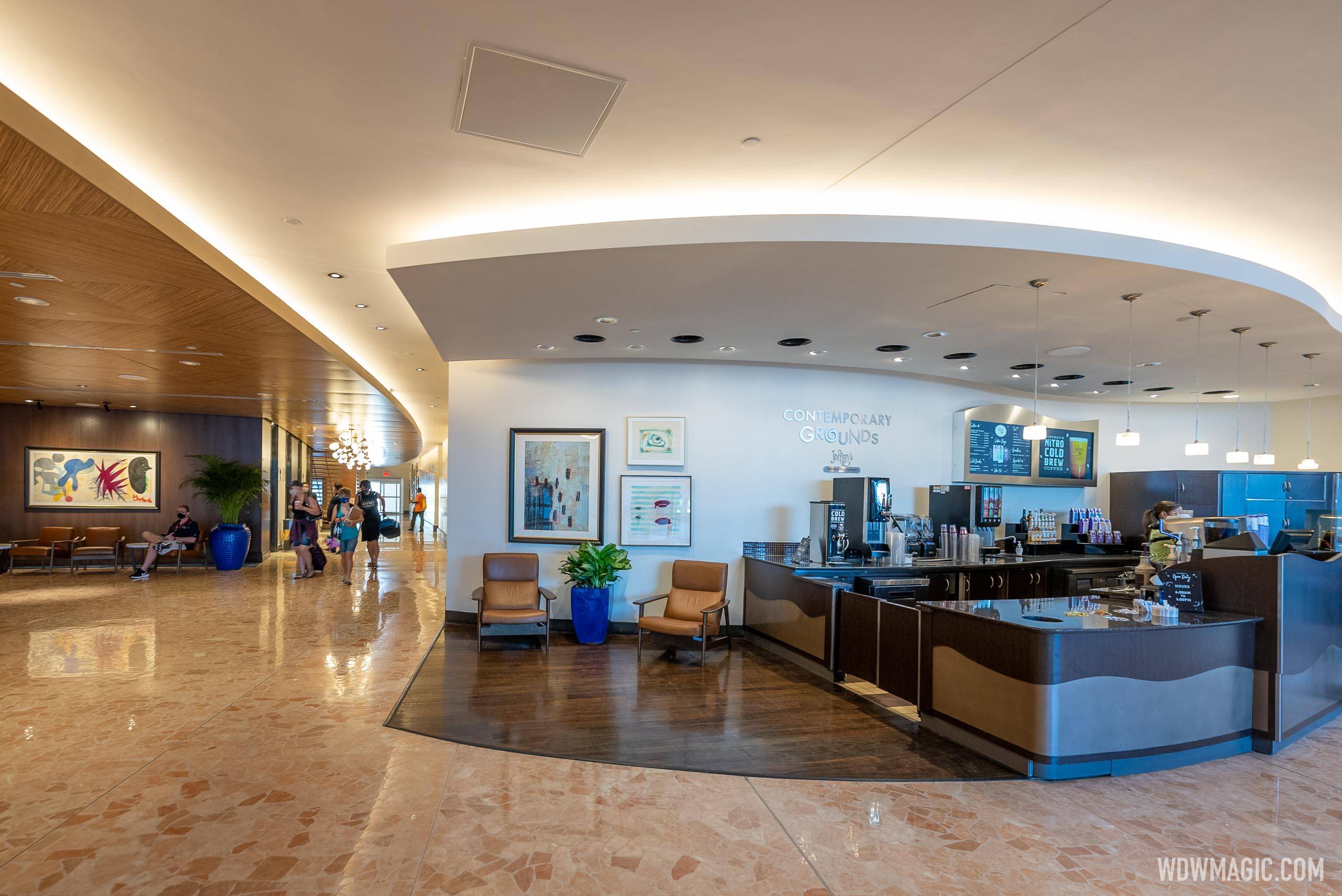 Contemporary Resort new lobby - September 2021