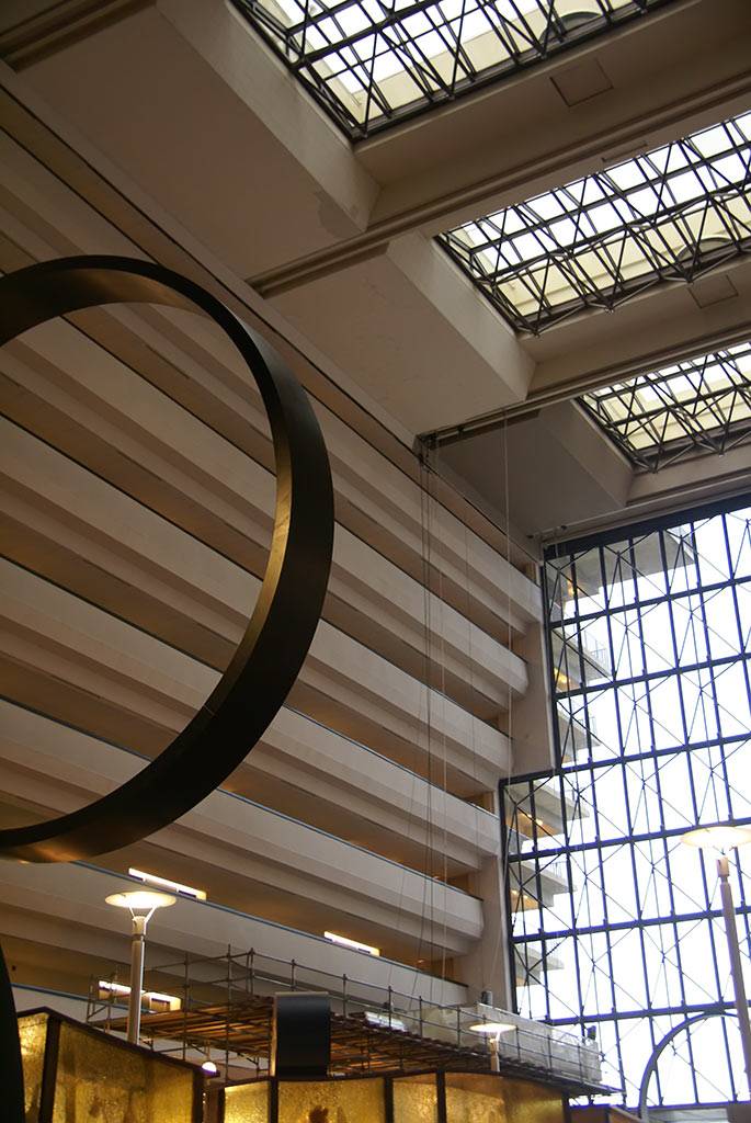 Contemporary Grand Canyon Concourse ceiling gets a new color