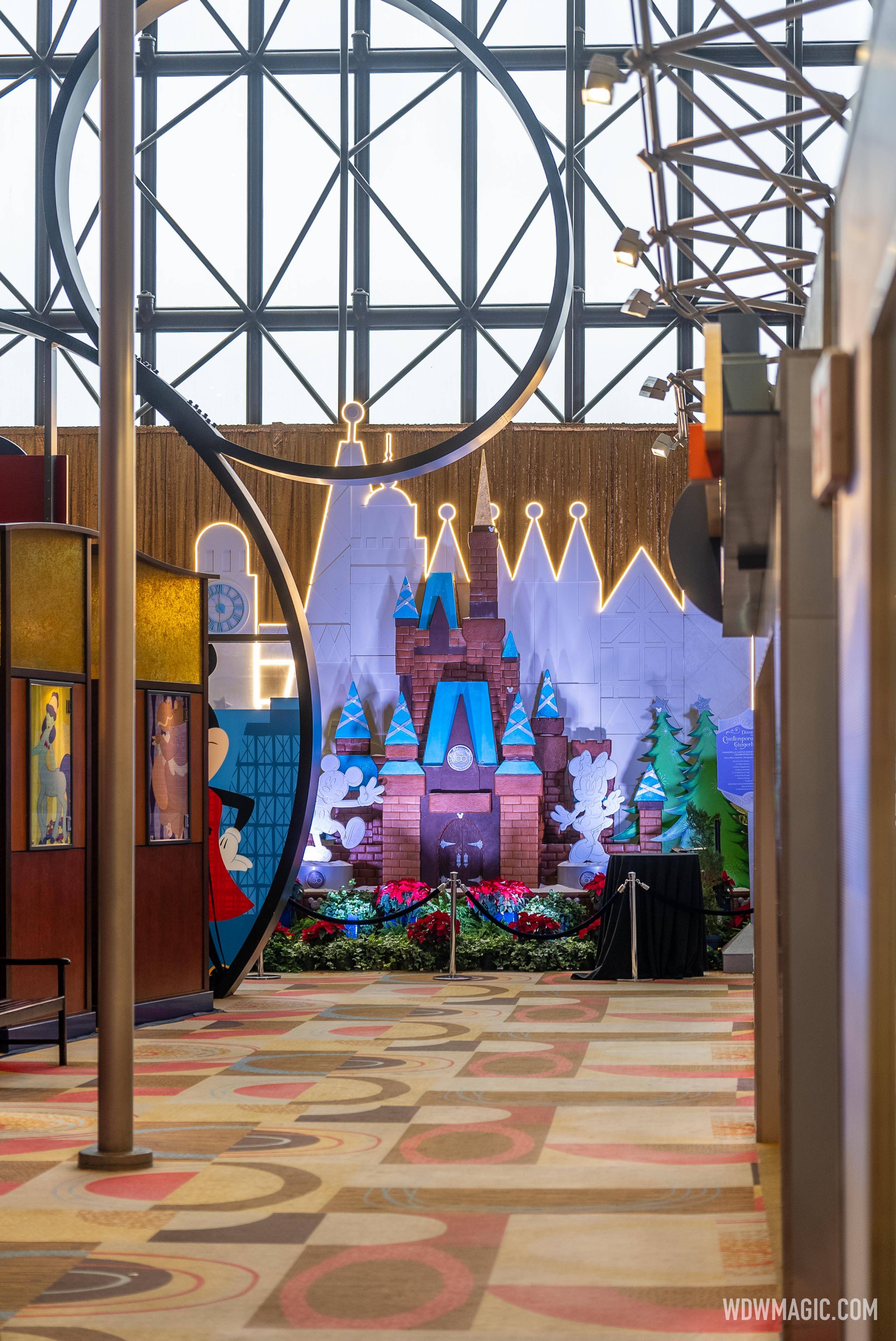 2023 Gingerbread Display at Disney's Contemporary Resort