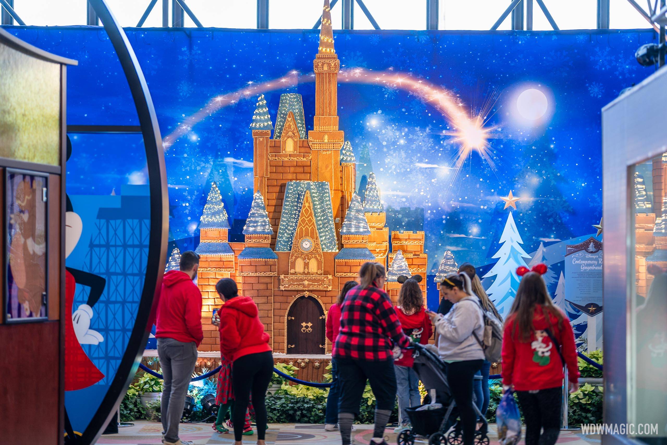 2024 Gingerbread House at Disney's Contemporary Resort
