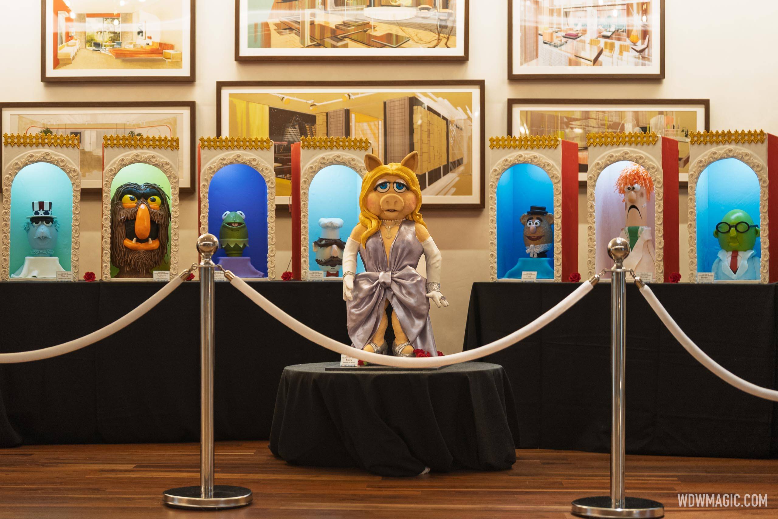 Muppets Easter Egg Display at Disney's Contemporary Resort
