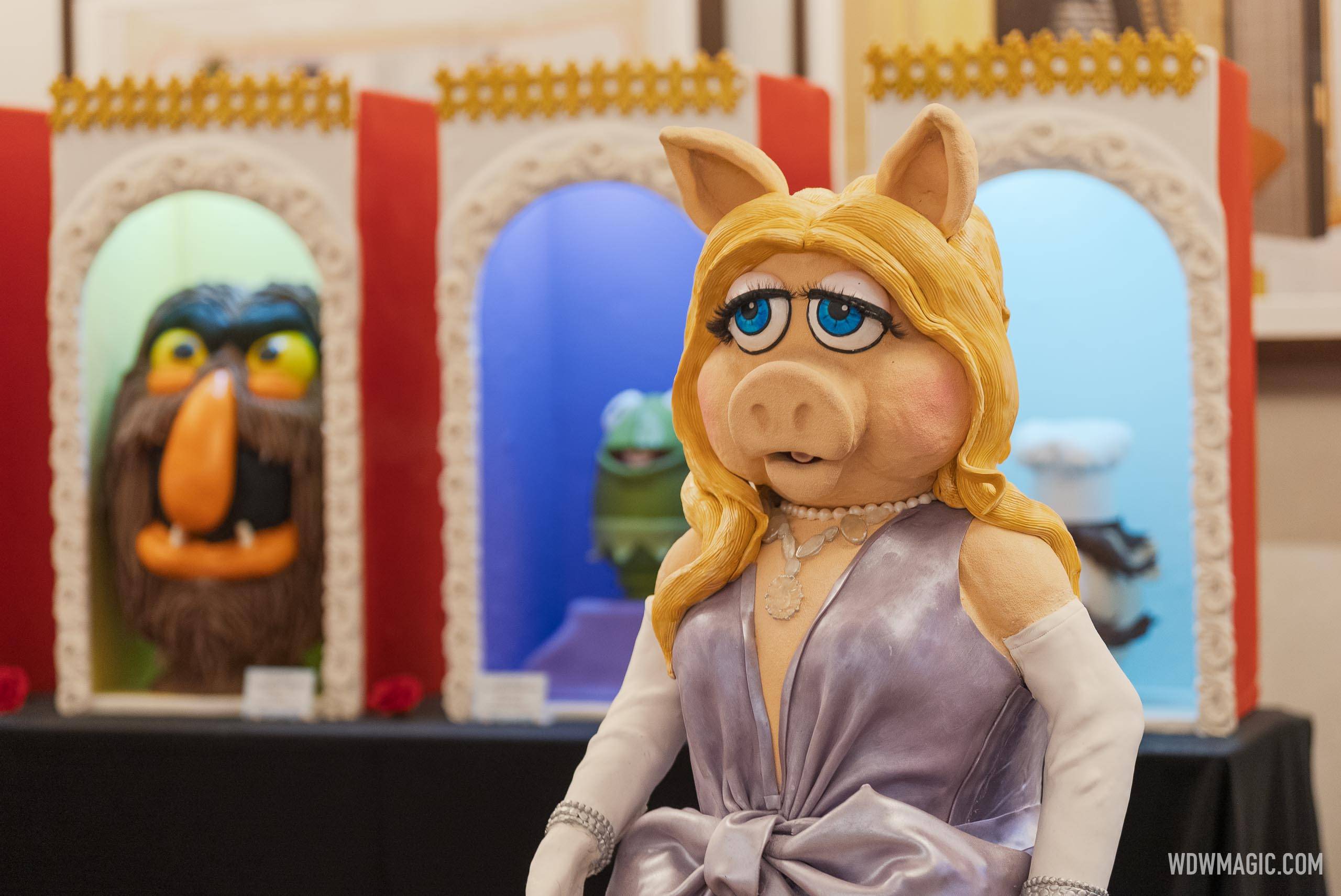 Muppets Easter Egg Display at Disney's Contemporary Resort