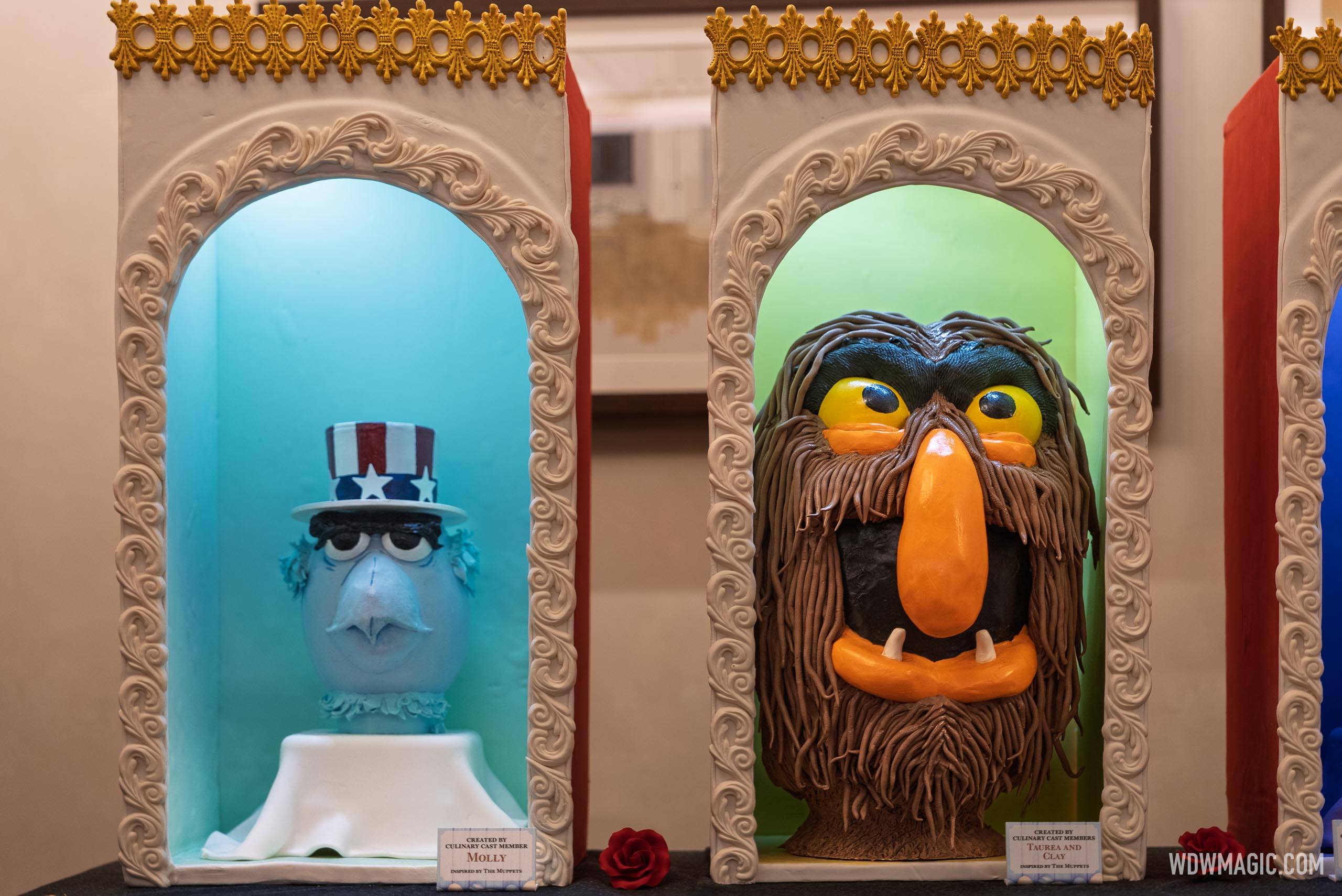 Muppets Easter Egg Display at Disney's Contemporary Resort