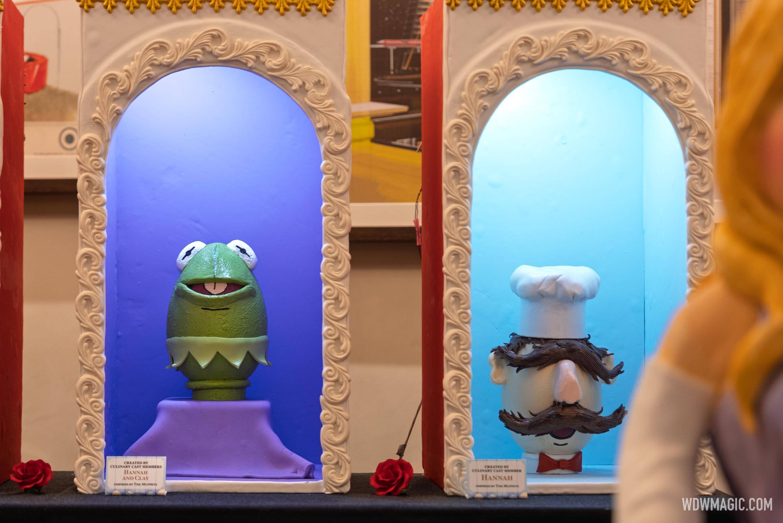Muppets Easter Egg Display at Disney's Contemporary Resort