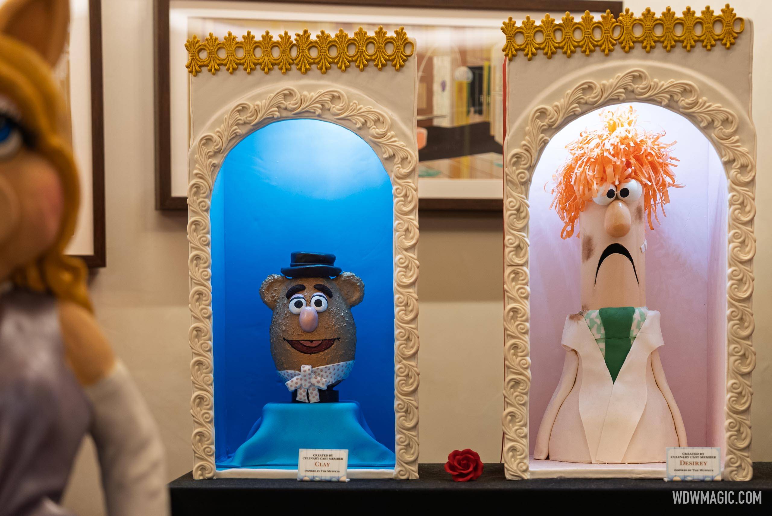 Muppets Easter Egg Display at Disney's Contemporary Resort