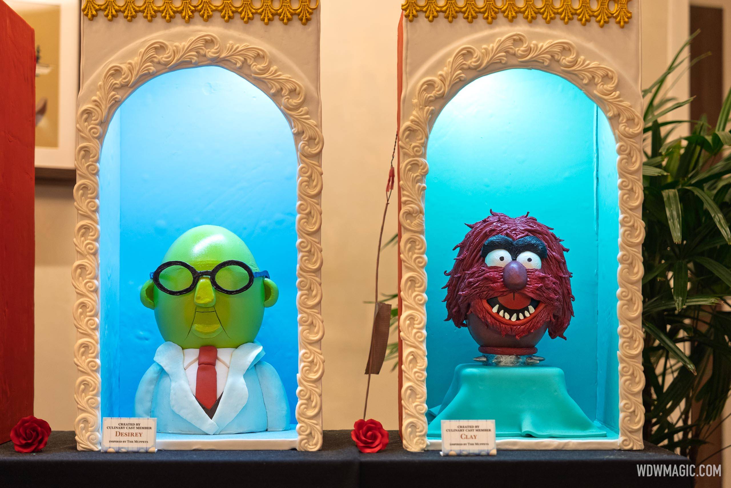 Muppets Easter Egg Display at Disney's Contemporary Resort