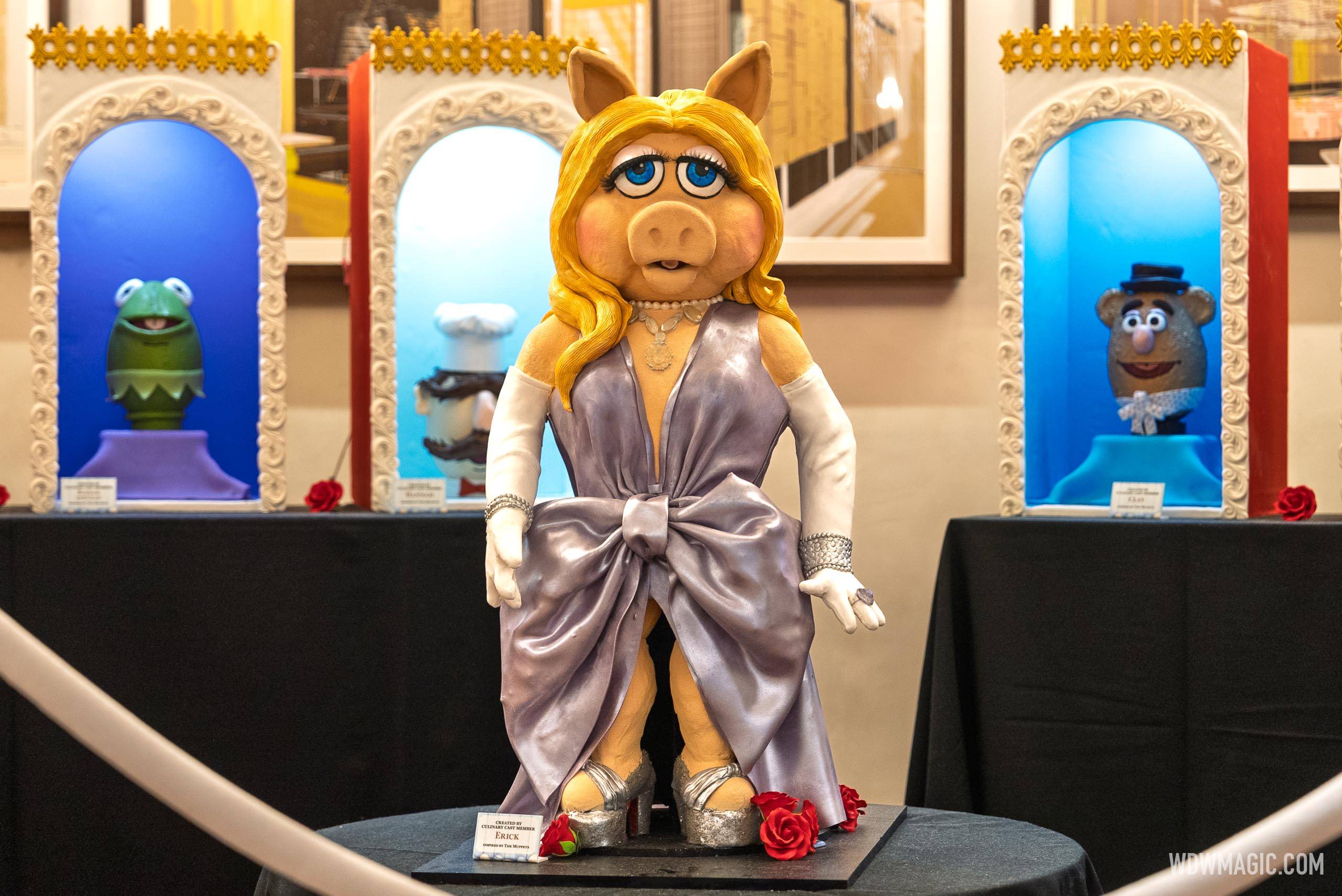 Miss Piggy Takes Center Stage in Muppets Easter Display at Disney's Contemporary Resort