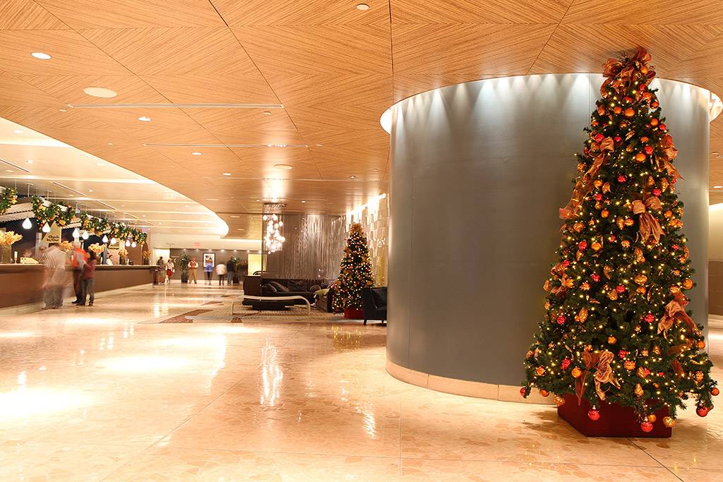 The Contemporary Resort lobby tree