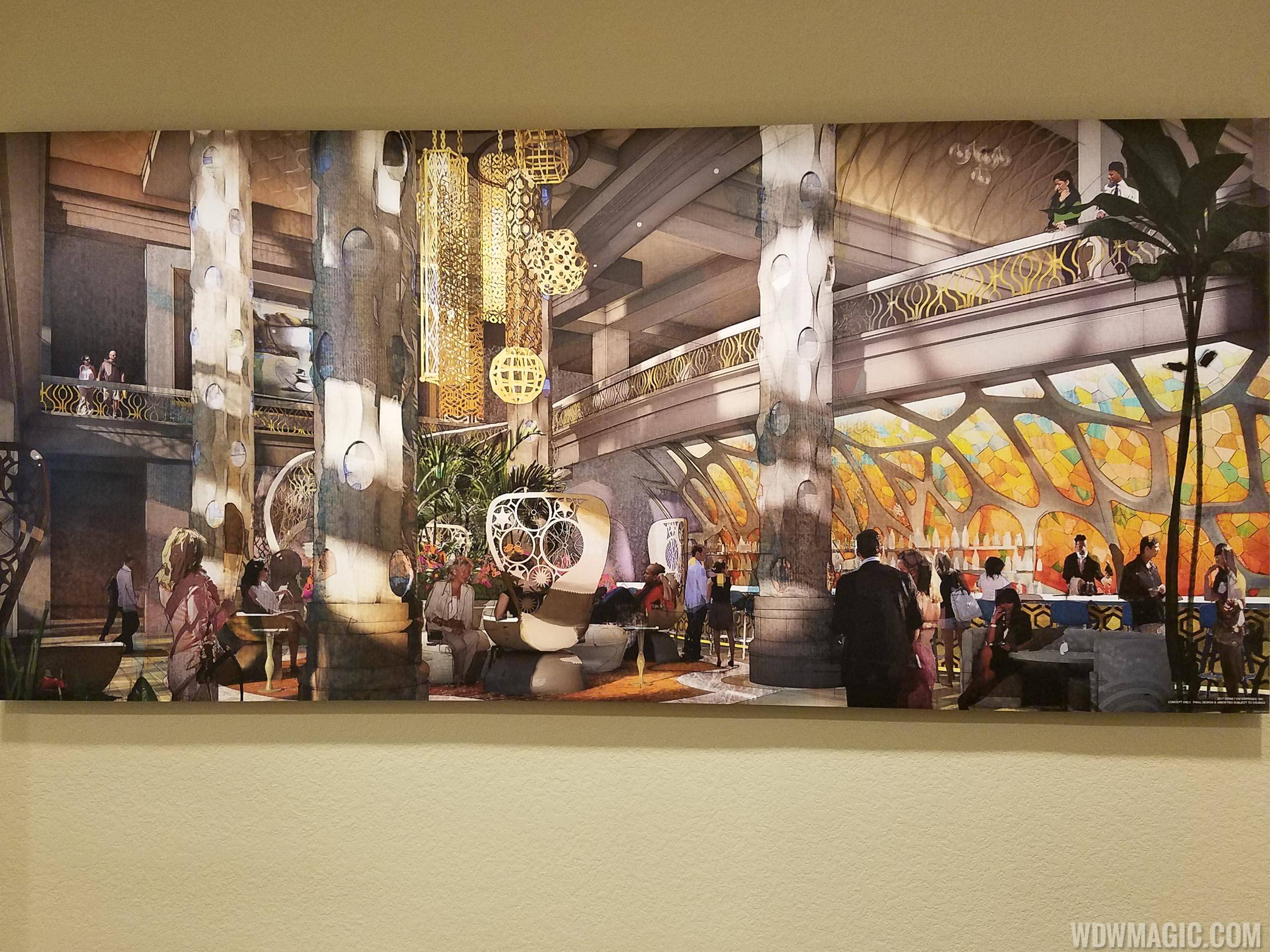 PHOTOS - Disney's Coronado Springs Resort expansion preview center