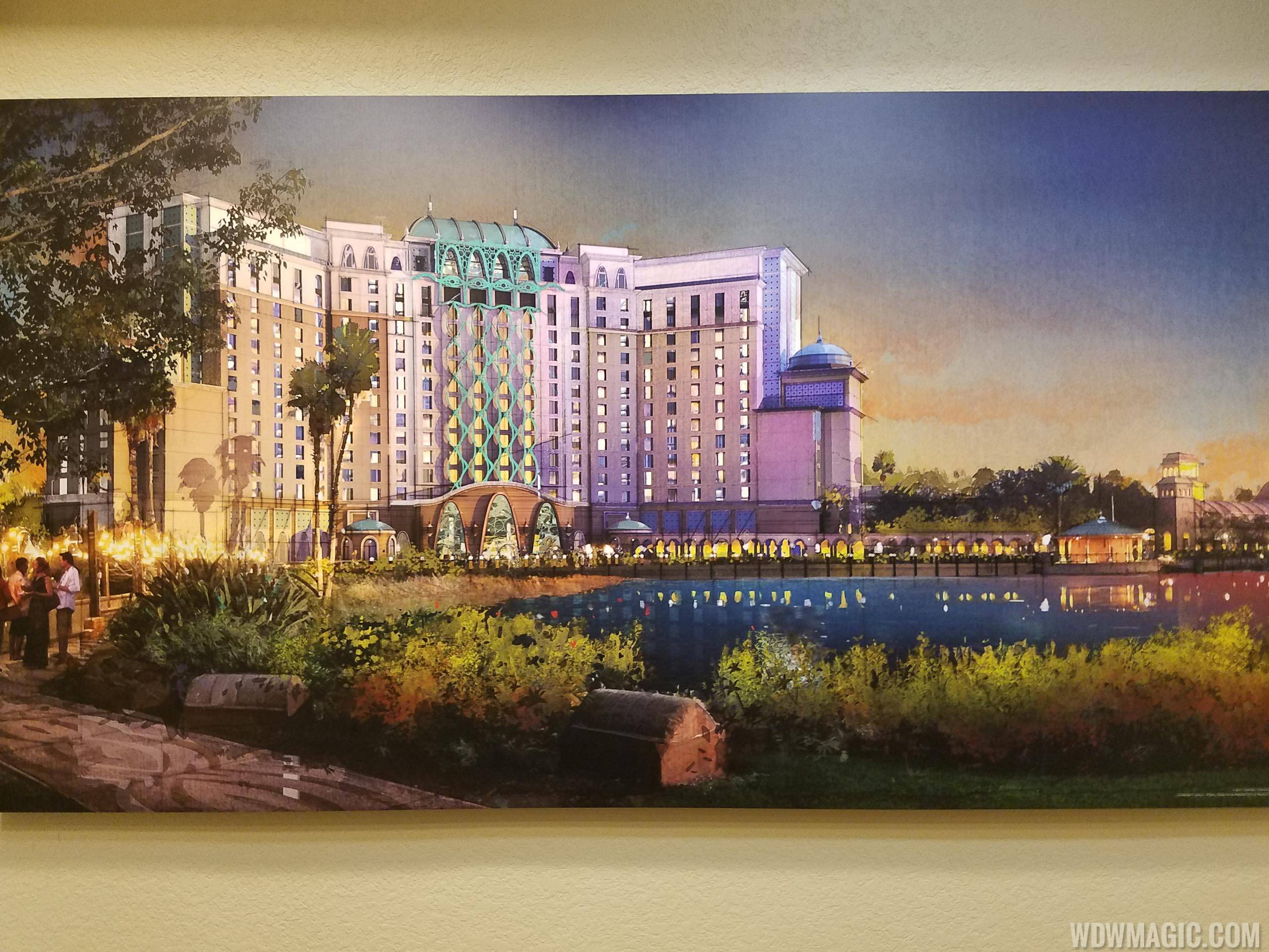 Disney's Coronado Springs Resort expansion preview center