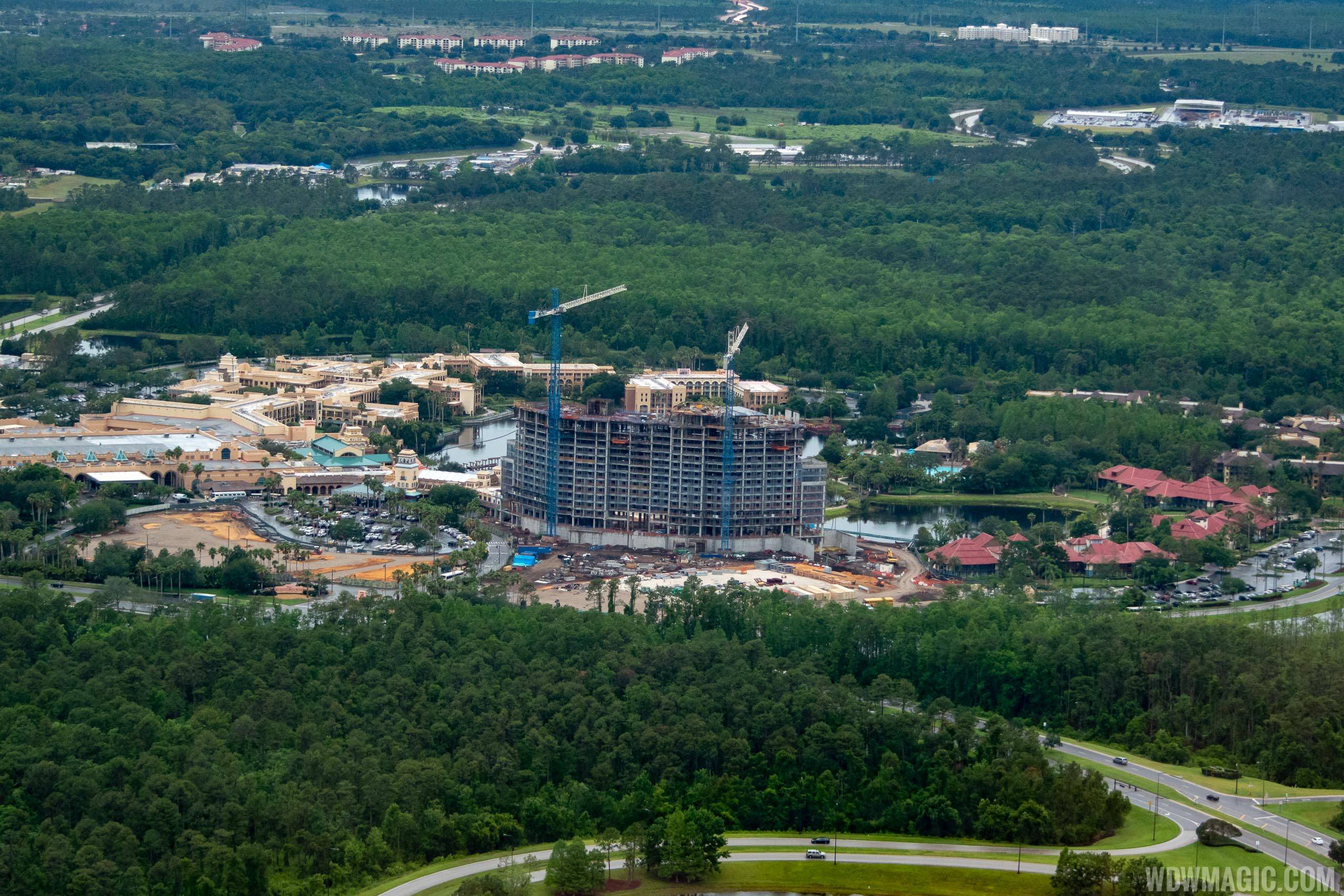 PHOTOS - Disney's Coronado Springs Resort tower construction